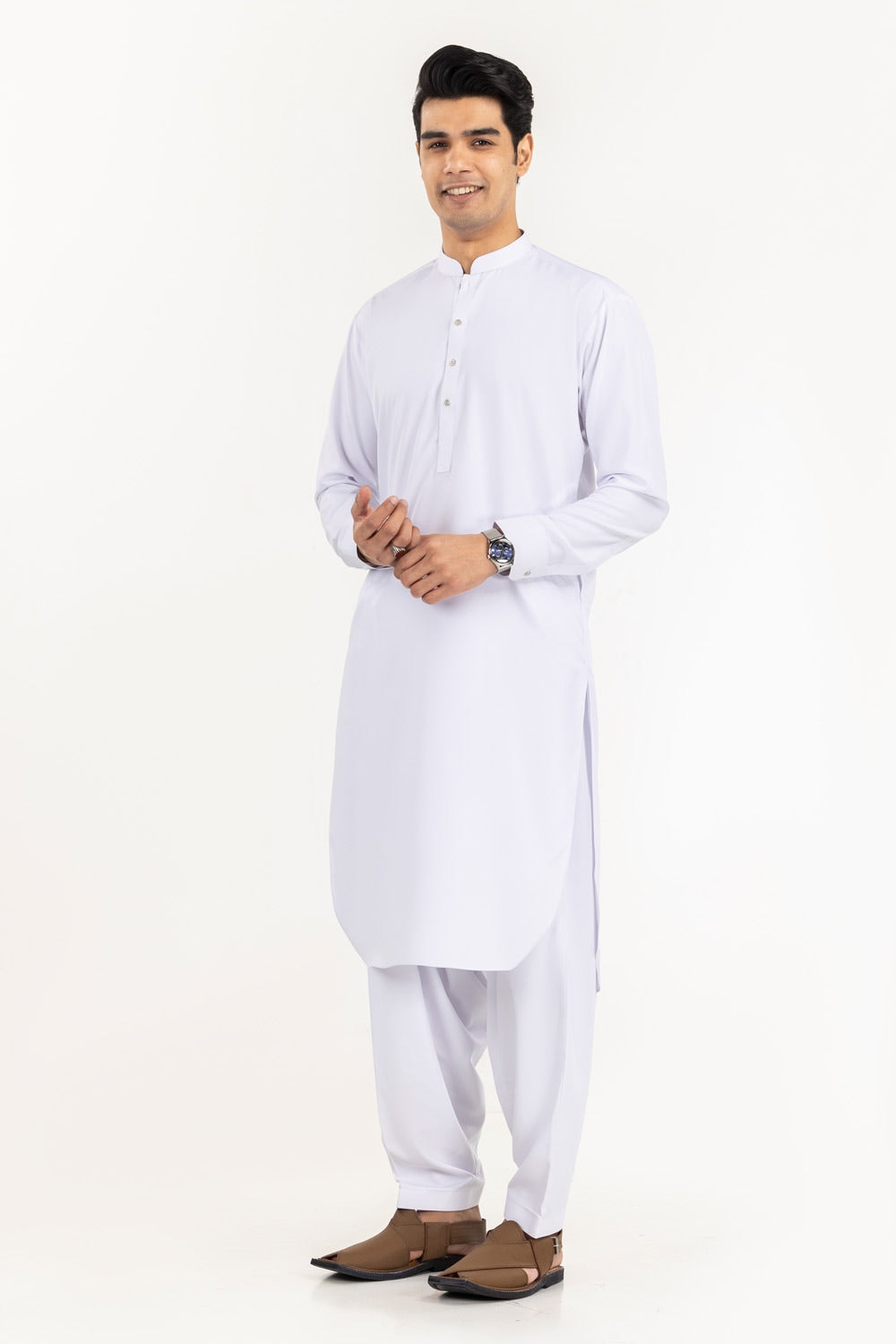 Gul Makhmal Unstitched Fabric Blended-Lf