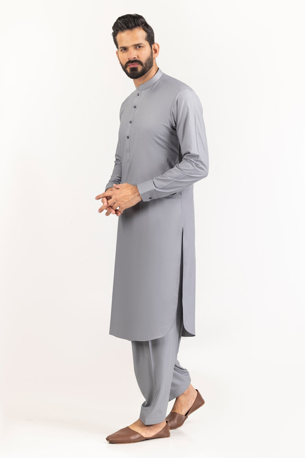 Gul Makhmal Unstitched Fabric Blended-Lf