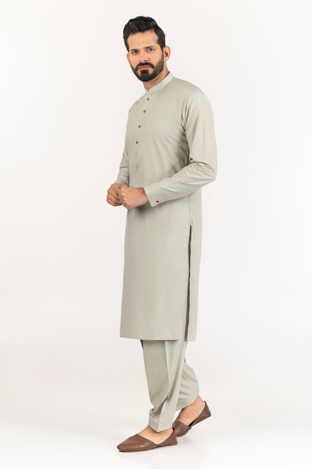 Gul Makhmal Unstitched Fabric Blended-Lf
