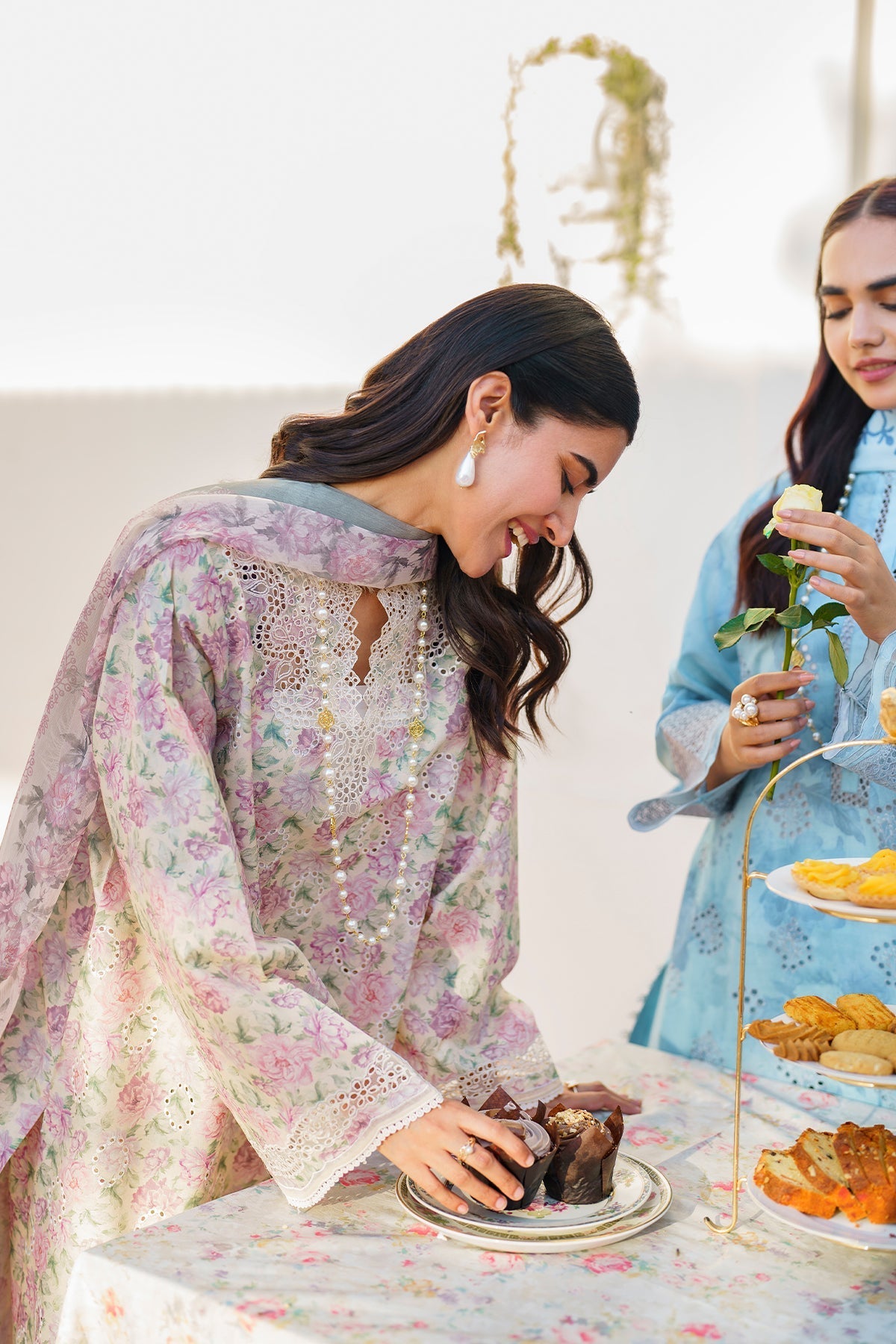 EMBROIDERED PRINTED LAWN SF-638