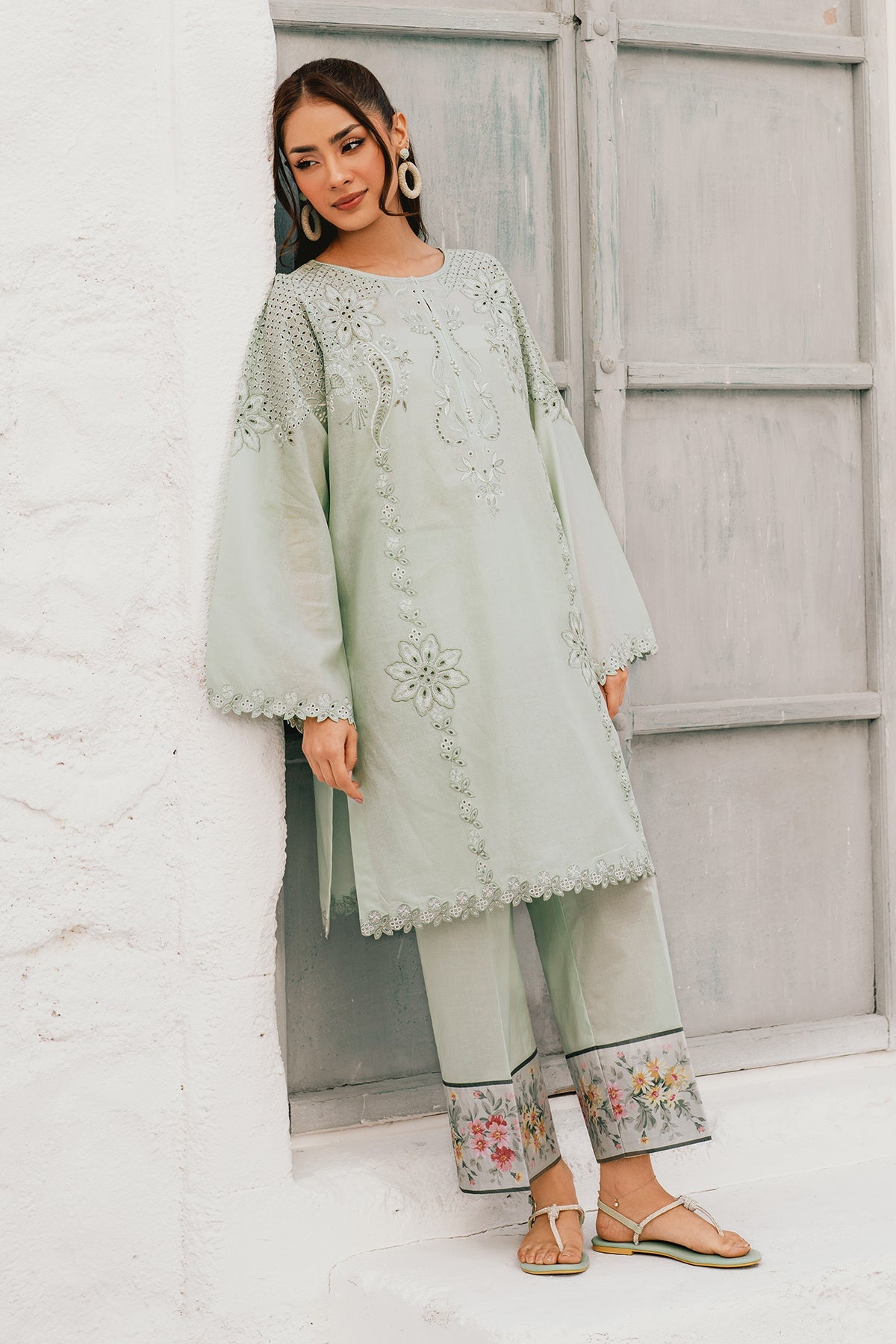 EMBROIDERED LAWN PR-1086