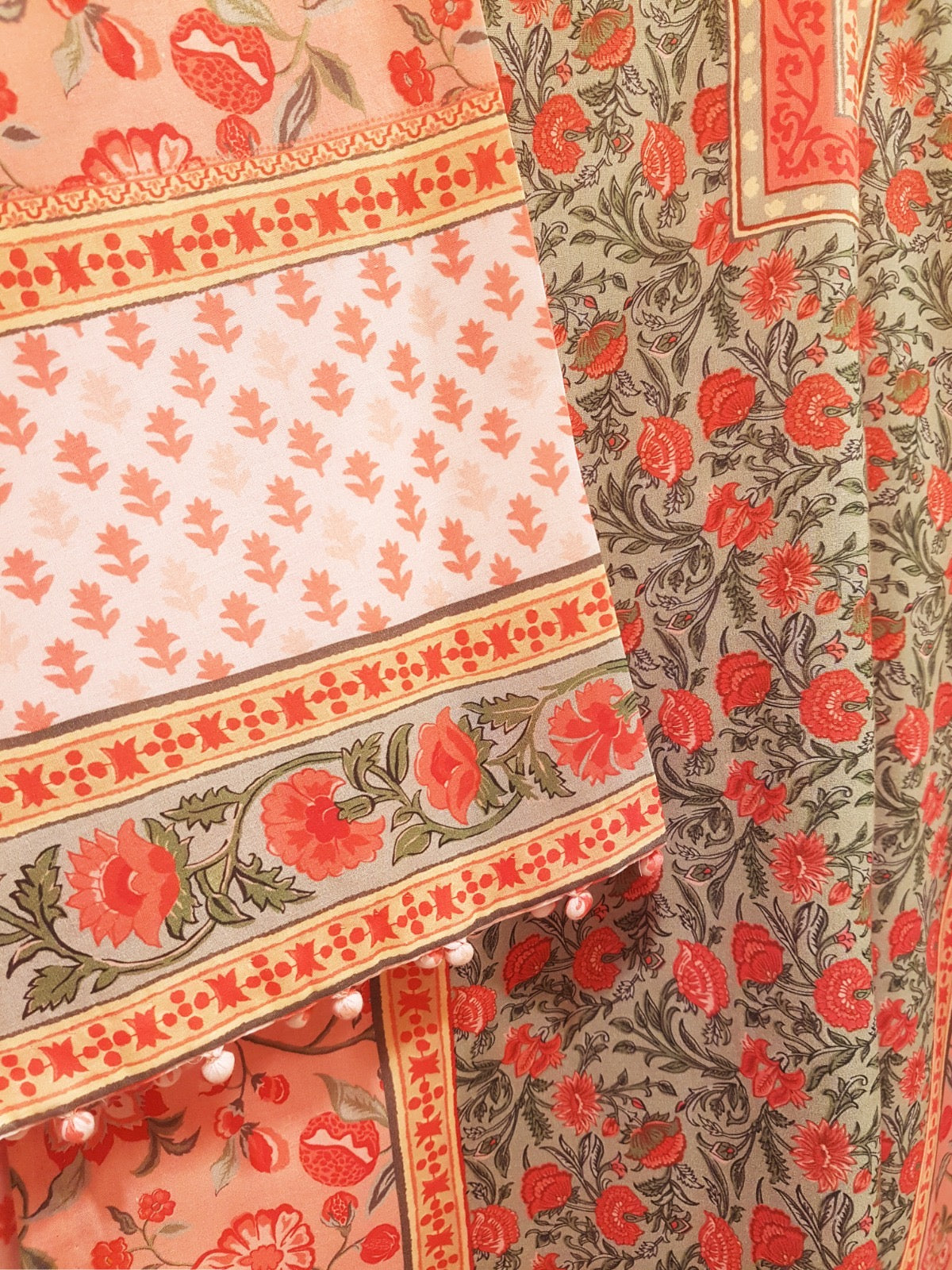 2 Piece - Digital Printed Cambric S108589