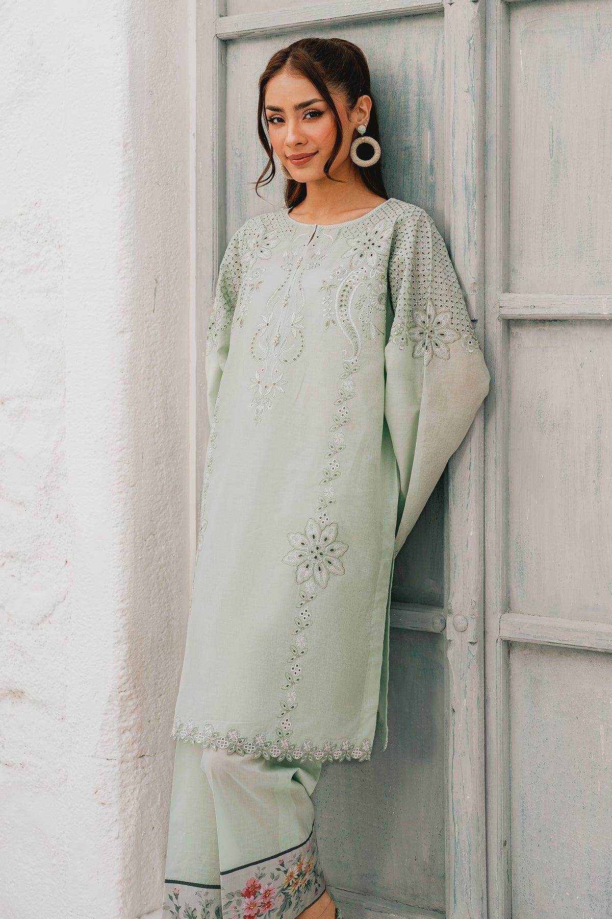 EMBROIDERED LAWN PR-1086