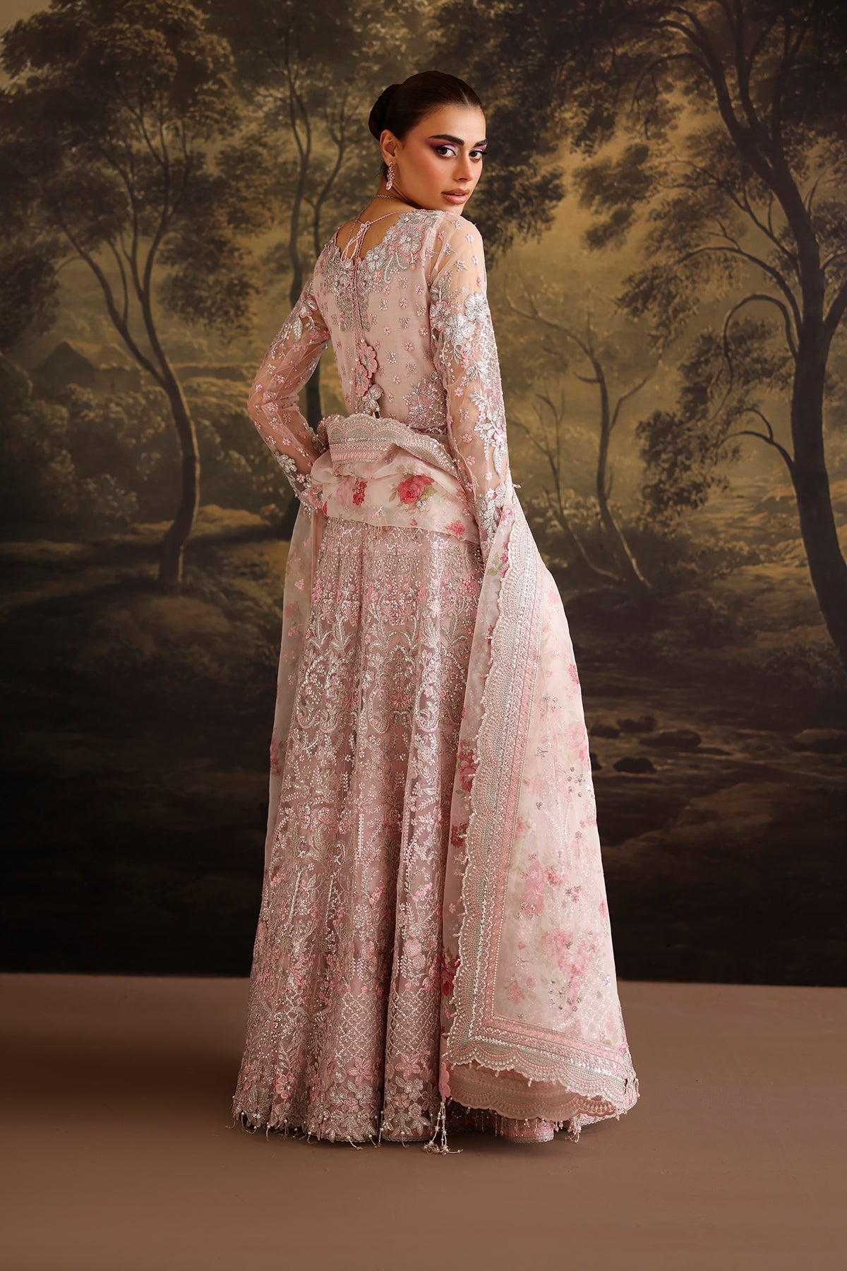 EMBROIDERED NET UF-4380