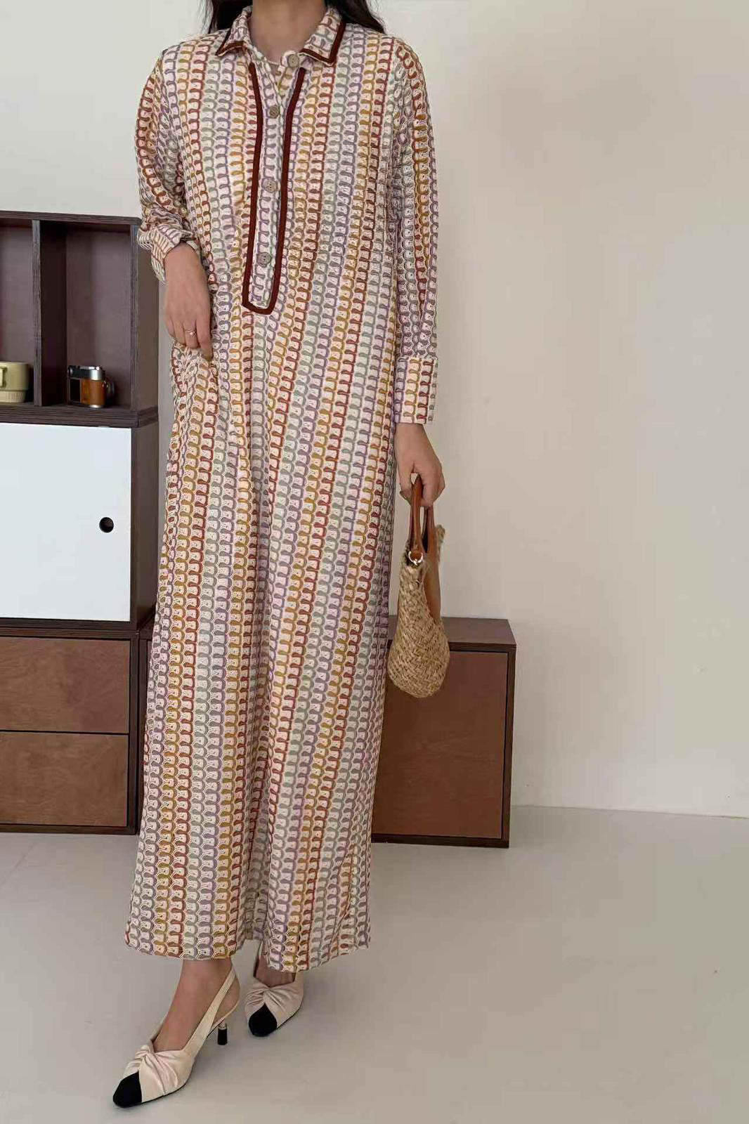 Bodrum Maxi Crochet Dress