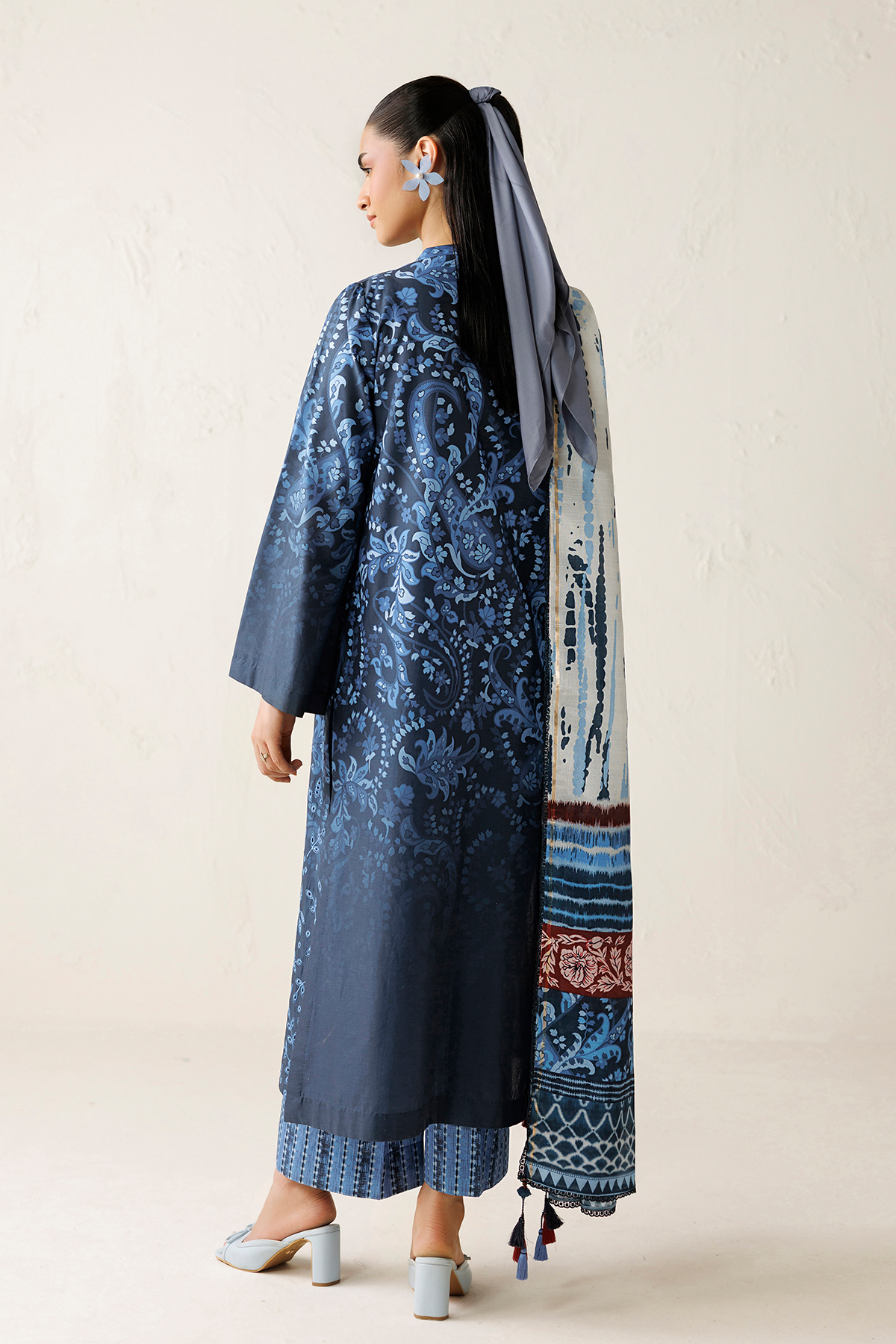 EMBROIDERED LAWN RTW-9378