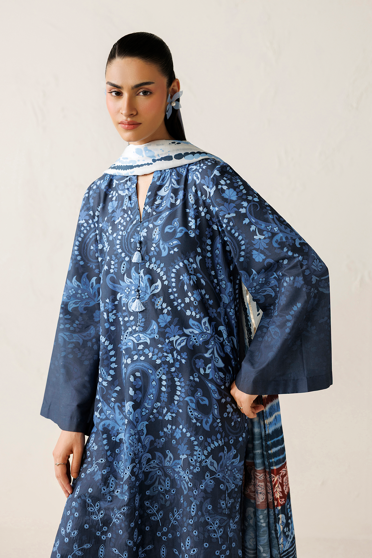 EMBROIDERED LAWN RTW-9378