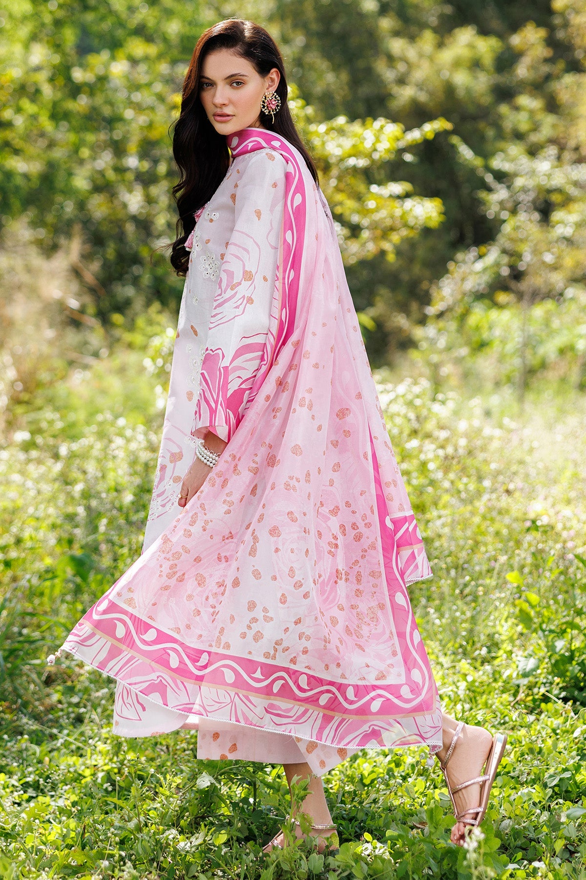 EMBROIDERED LAWN RTW-9296