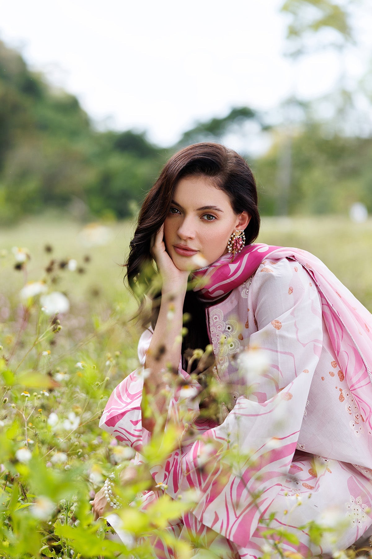 EMBROIDERED LAWN RTW-9296