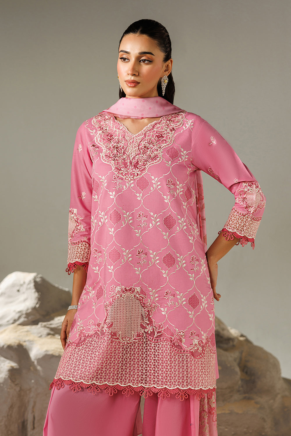 Embroidered Lawn MJ-26-11