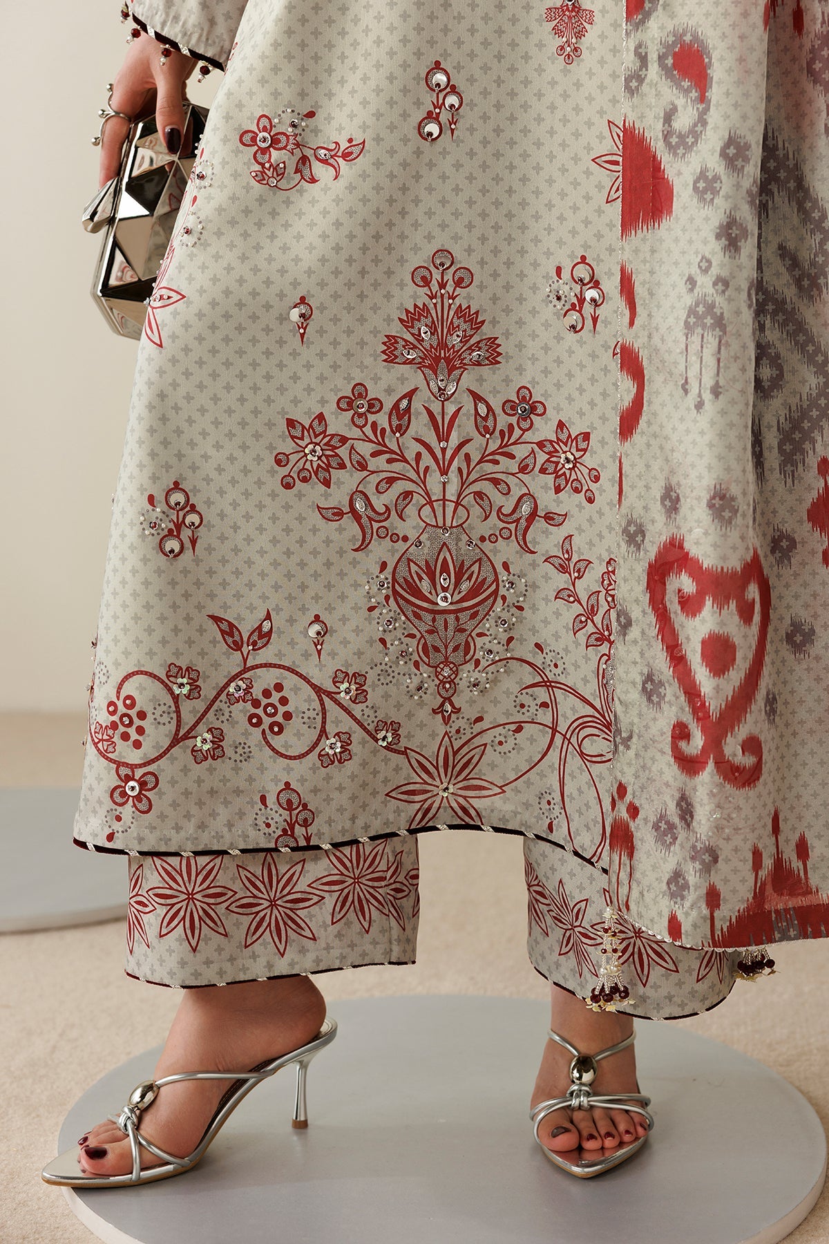 HANDWORK RAW SILK OR26-D06