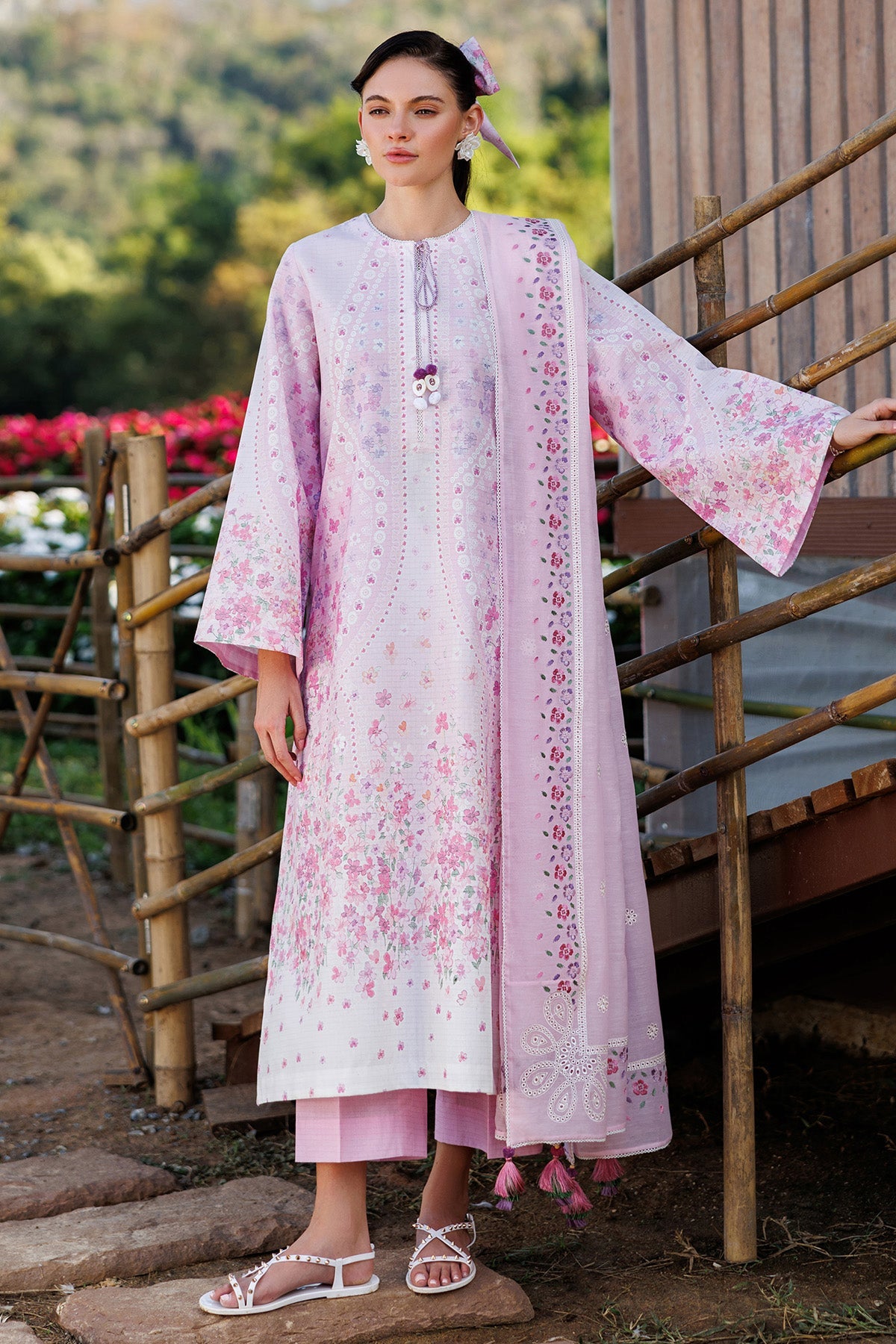 EMBROIDERED LAWN RTW-9304