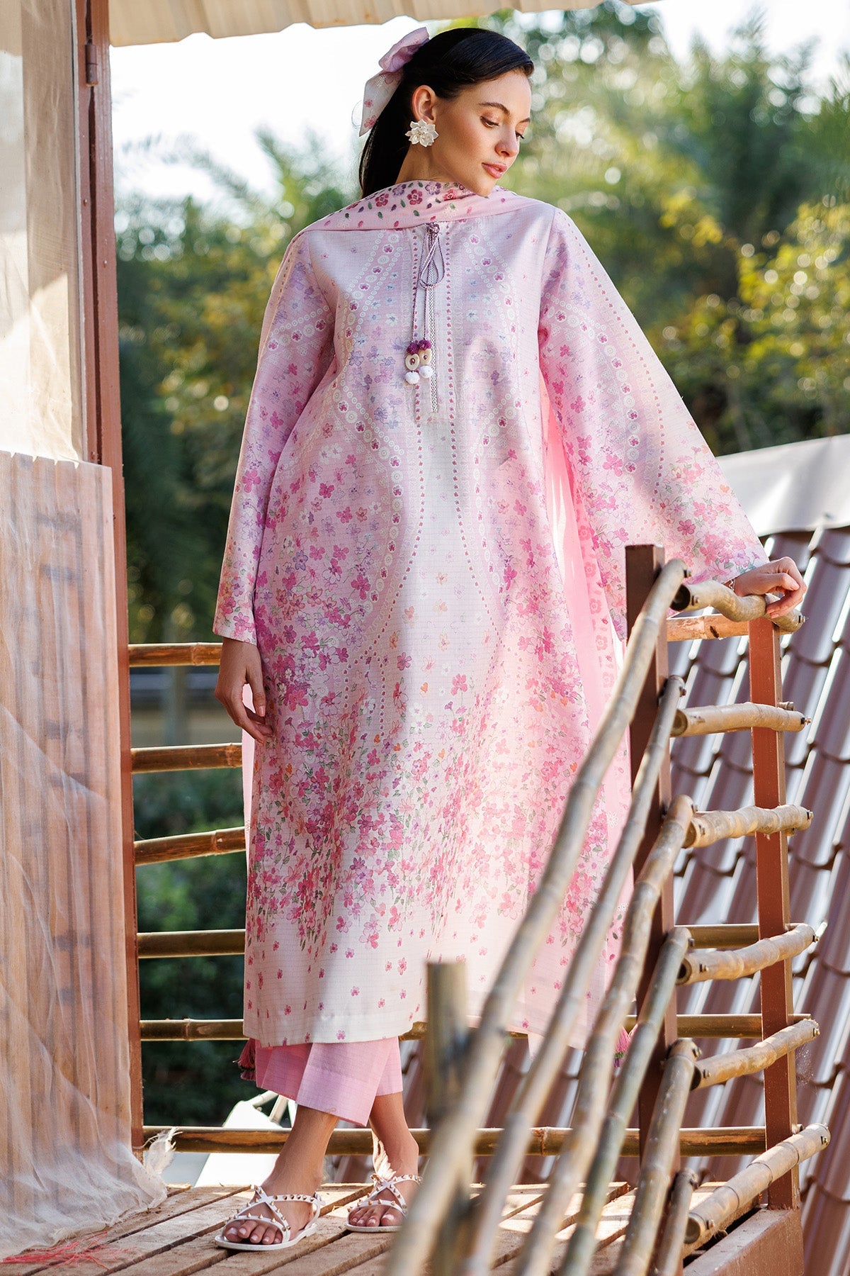 EMBROIDERED LAWN RTW-9304