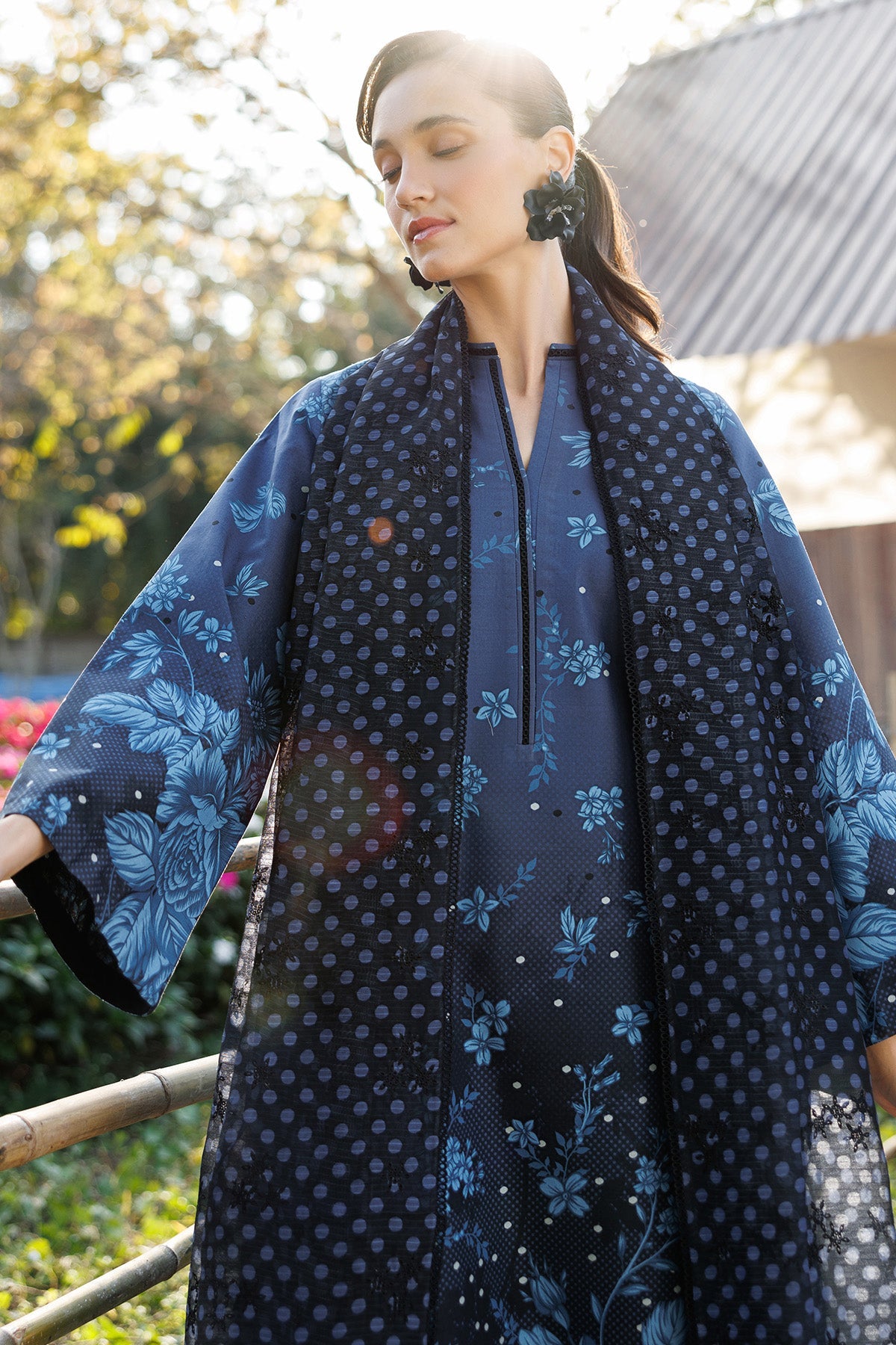 EMBROIDERED LAWN RTW-9295
