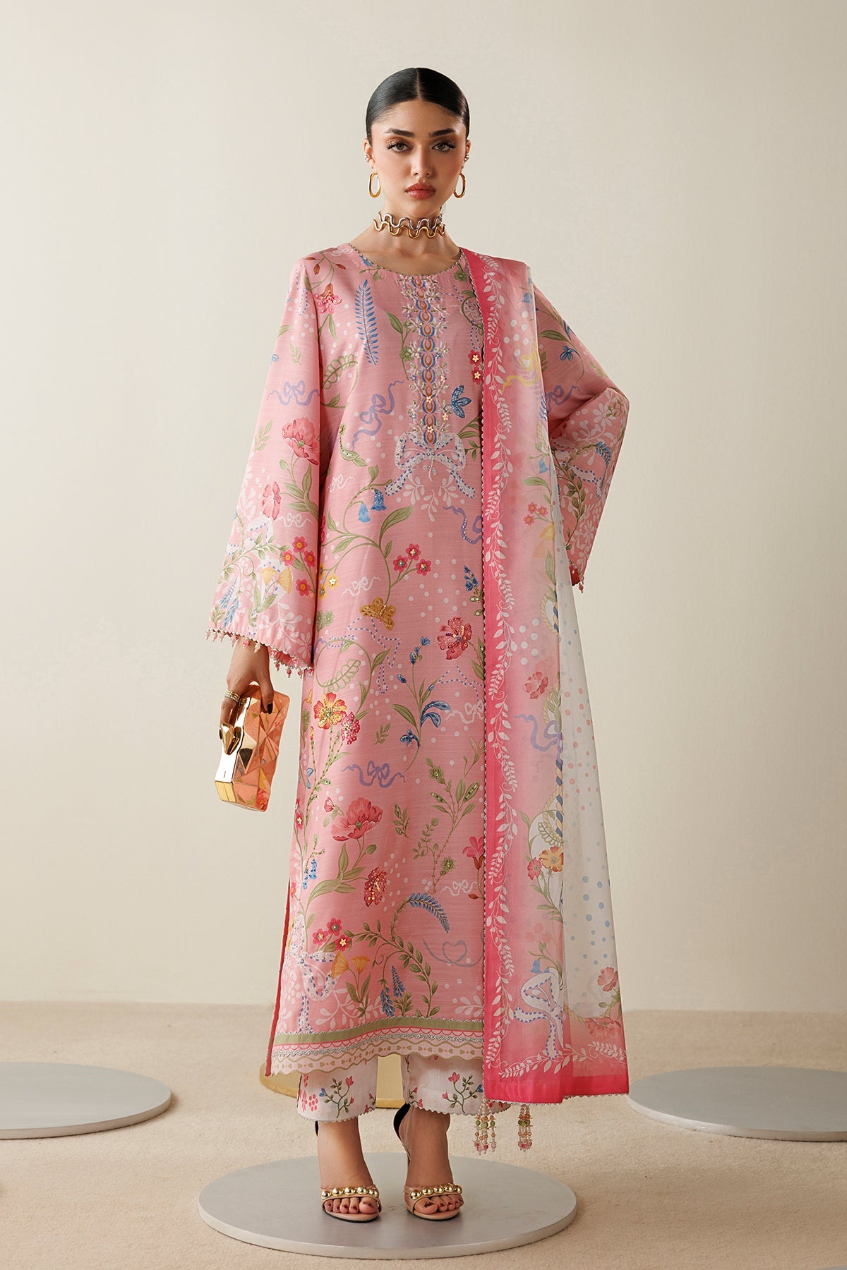 HANDWORK RAW SILK OR26-D04