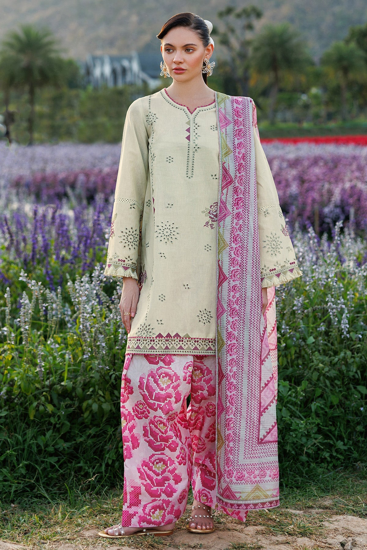 EMBROIDERED LAWN RTW-9289