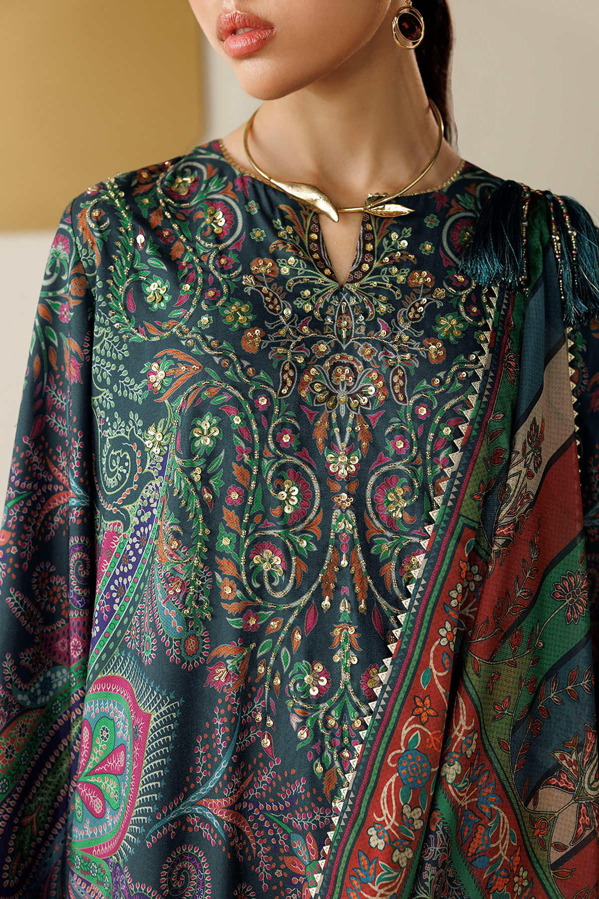 HANDWORK RAW SILK OR26-D07
