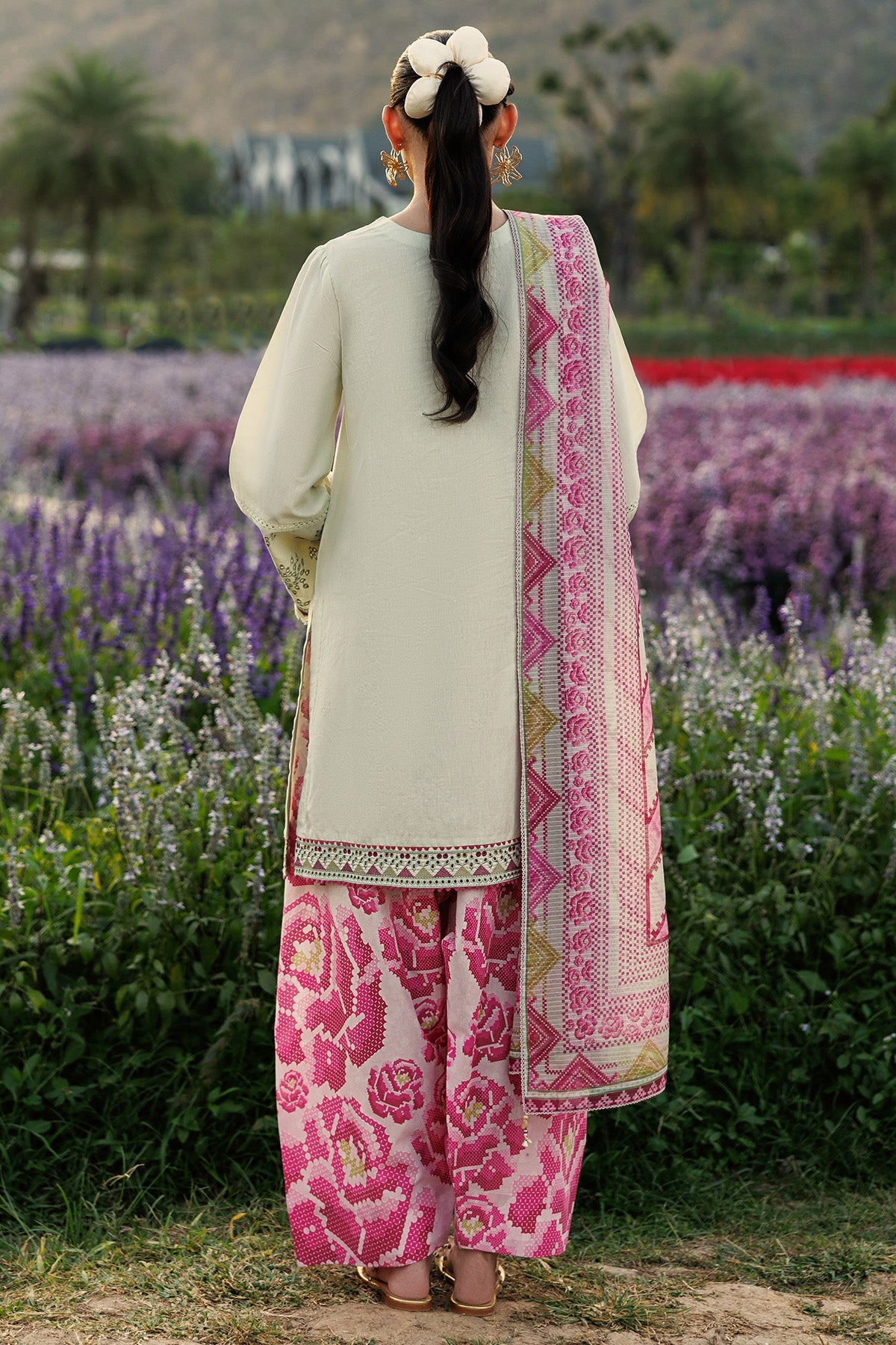 EMBROIDERED LAWN RTW-9289