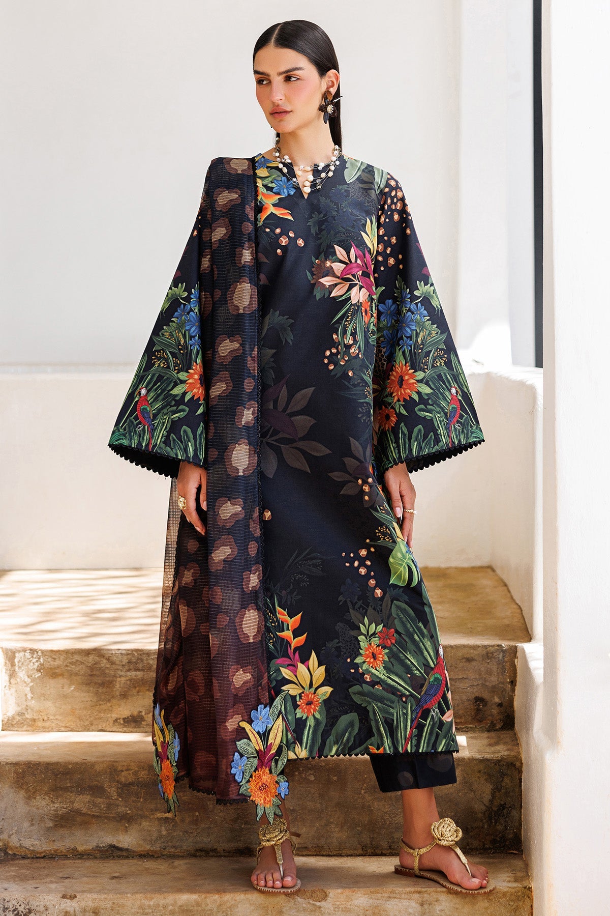EMBROIDERED LAWN RTW-9310