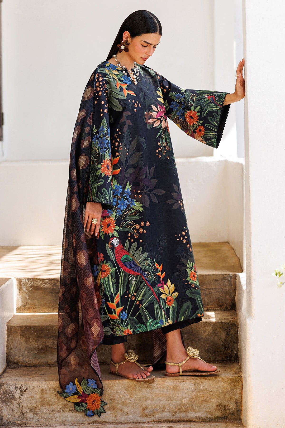 EMBROIDERED LAWN RTW-9310