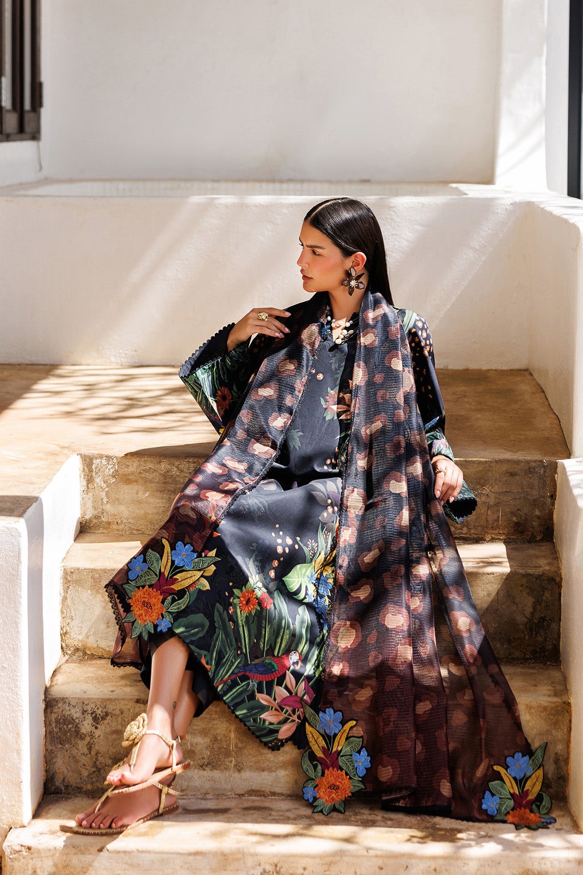 EMBROIDERED LAWN RTW-9310