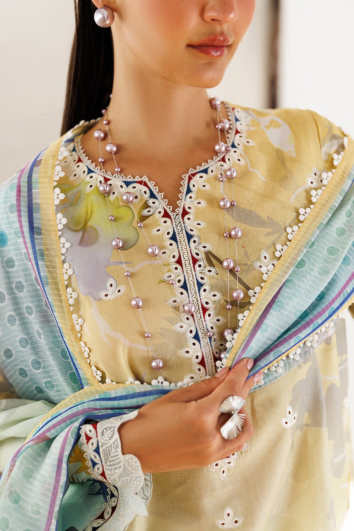 EMBROIDERED LAWN RTW-9292
