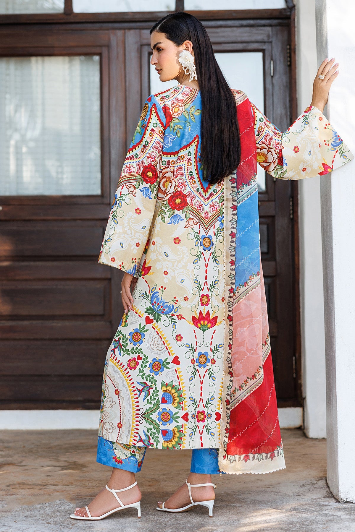 EMBROIDERED LAWN RTW-9312