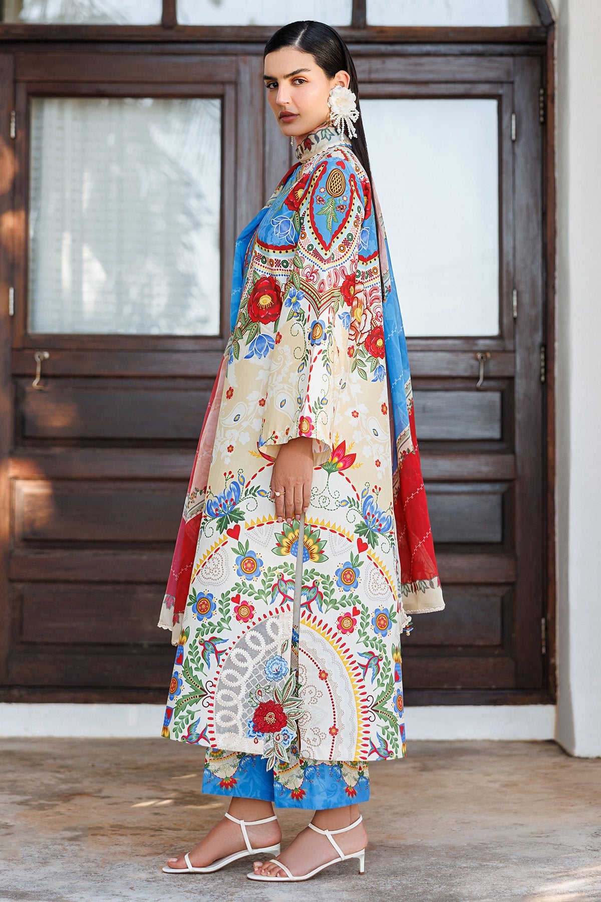 EMBROIDERED LAWN RTW-9312