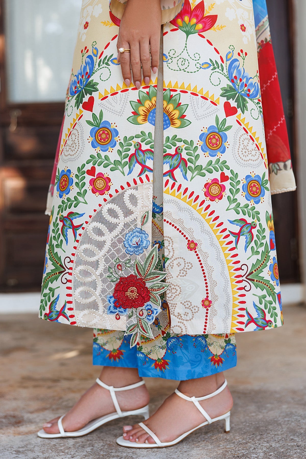 EMBROIDERED LAWN RTW-9312