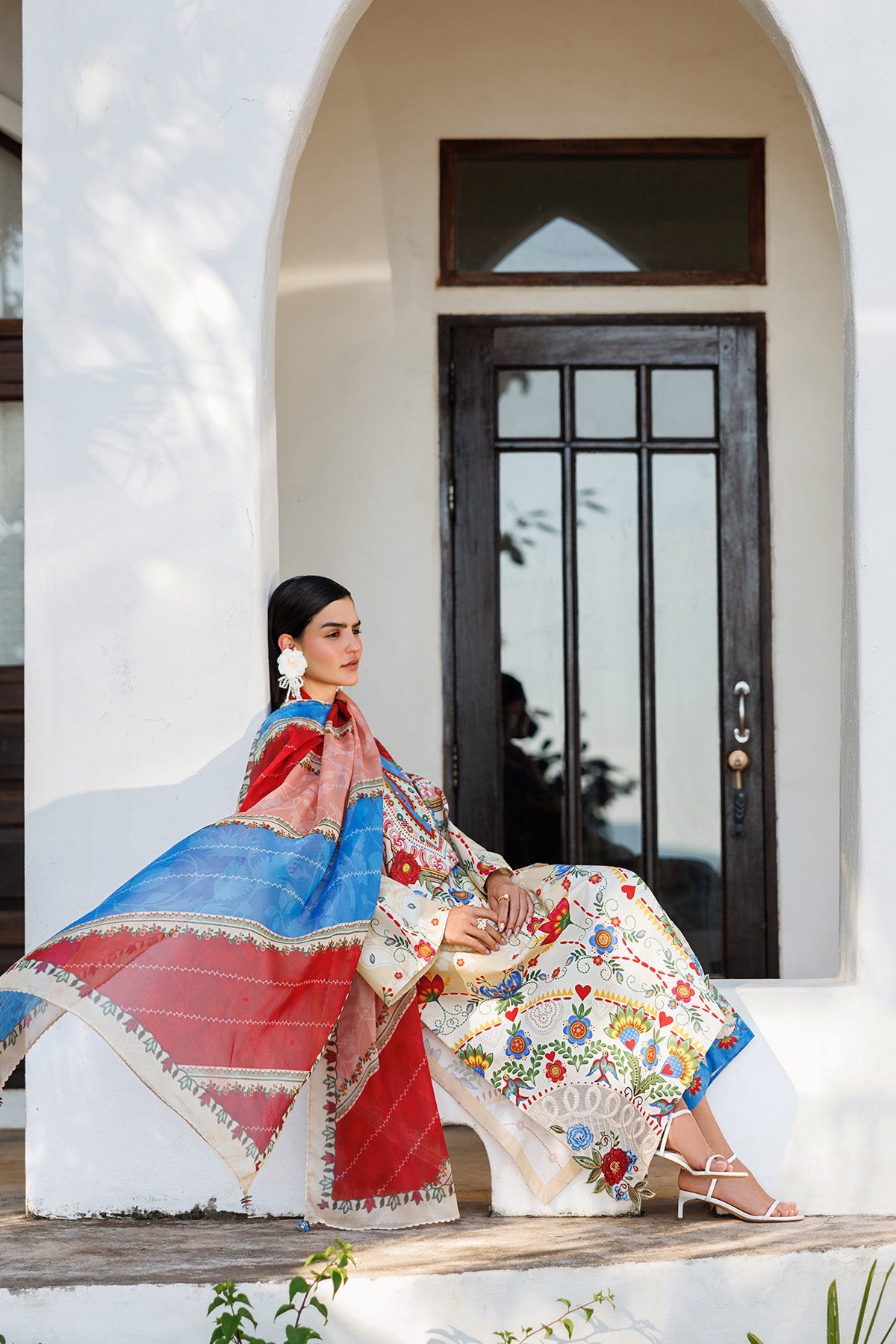 EMBROIDERED LAWN RTW-9312