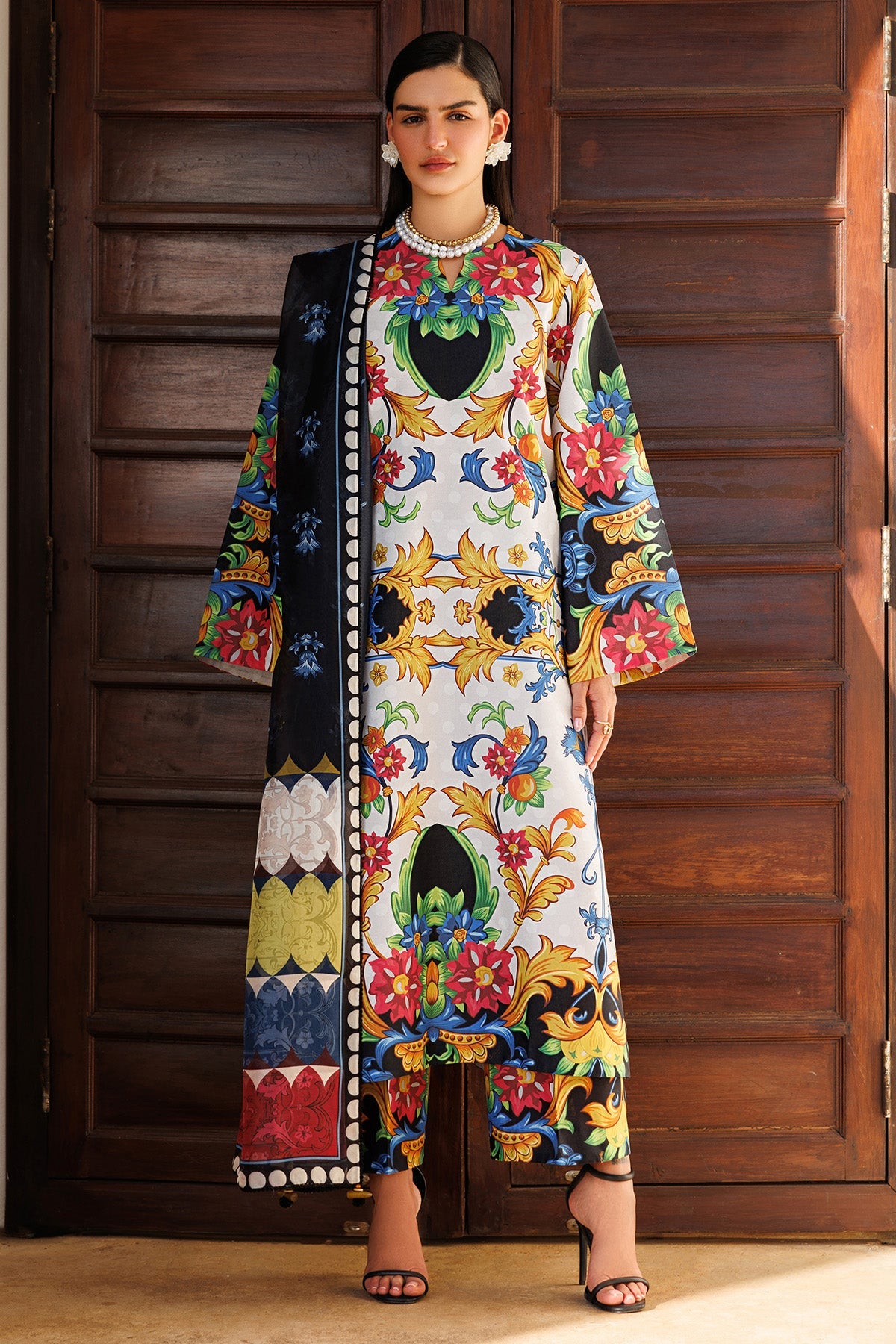DIGITAL PRINTED LAWN RTW-9324