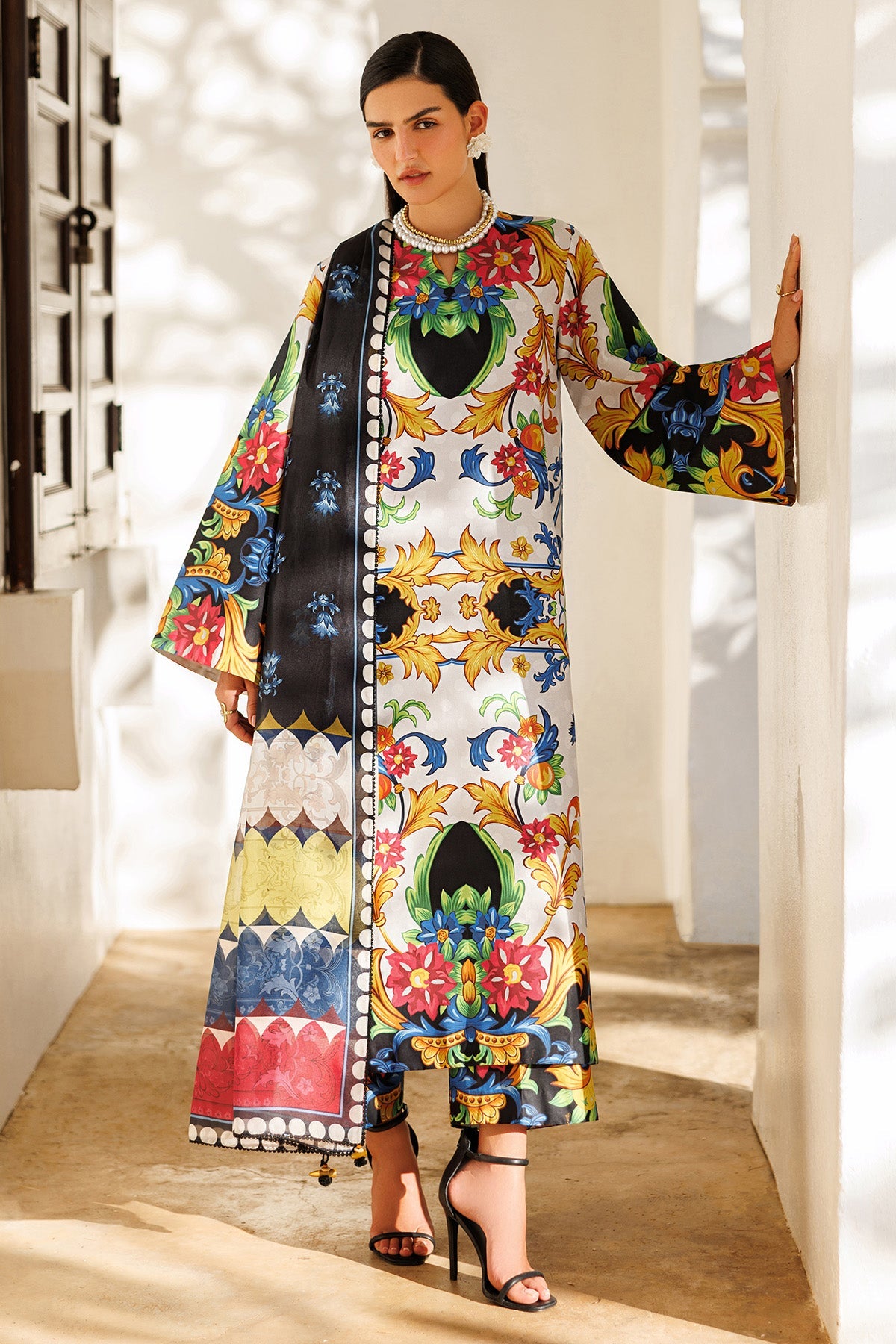 DIGITAL PRINTED LAWN RTW-9324