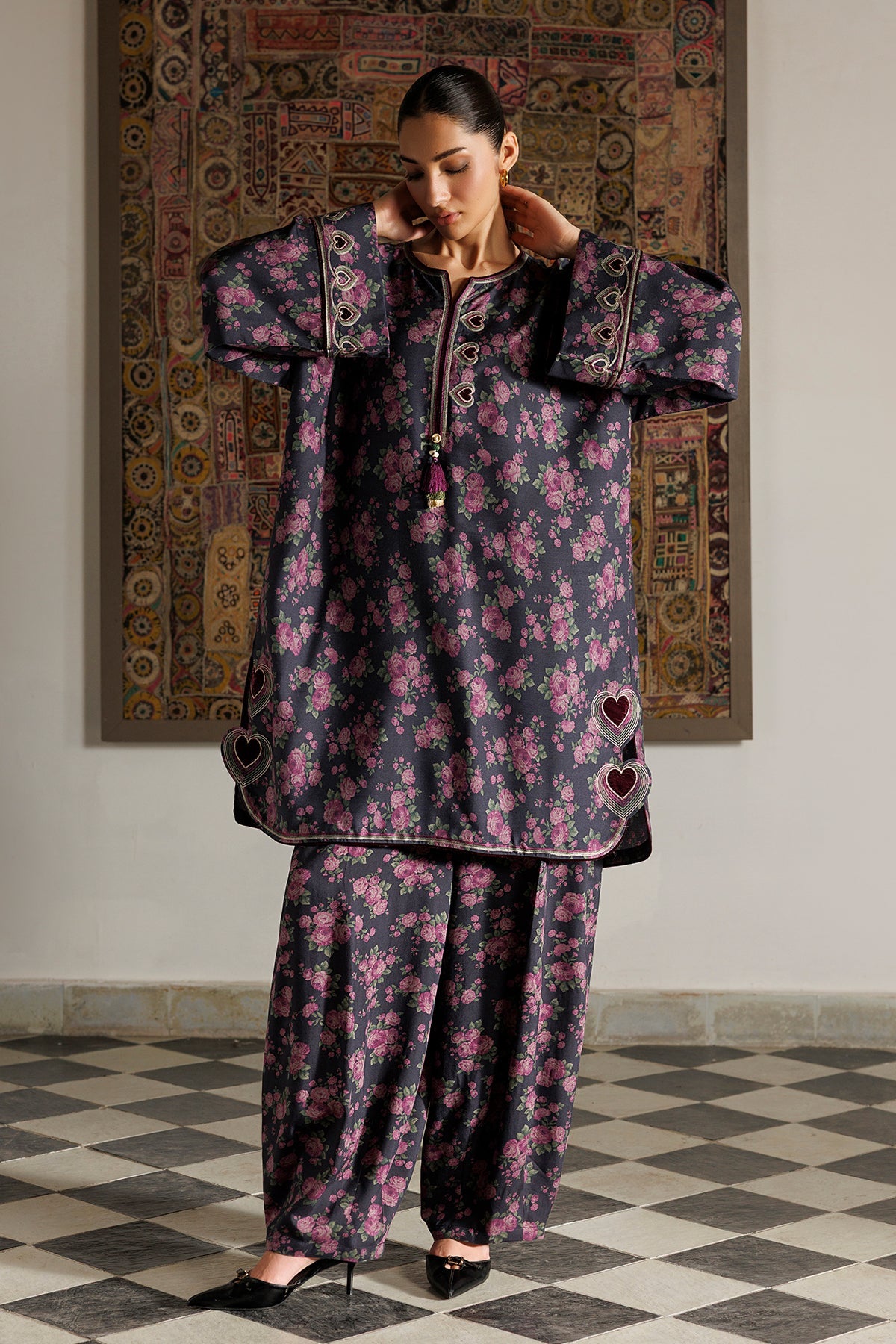 EMBROIDERED PREMIUM VISCOSE RTW-1335