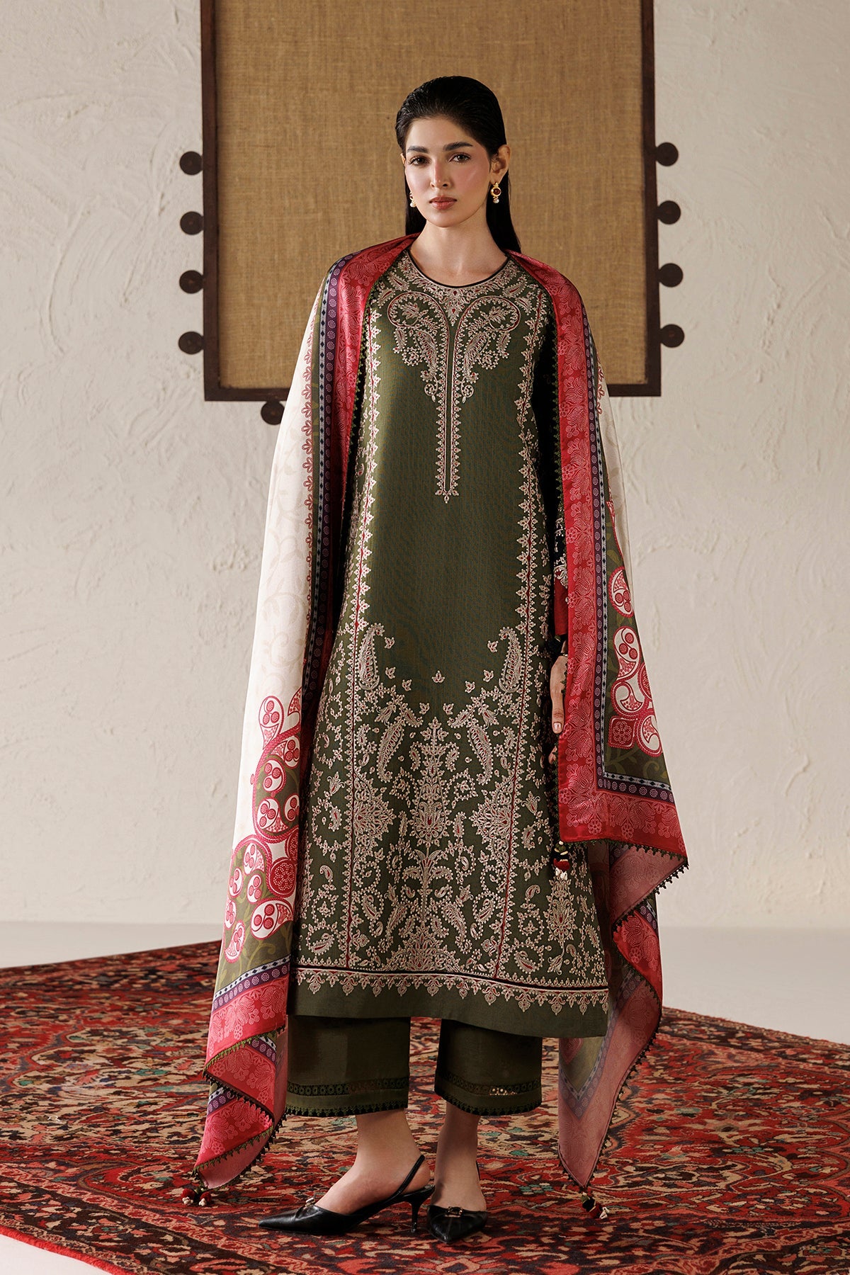 EMBROIDERED PREMIUM KHADDAR UW-0255