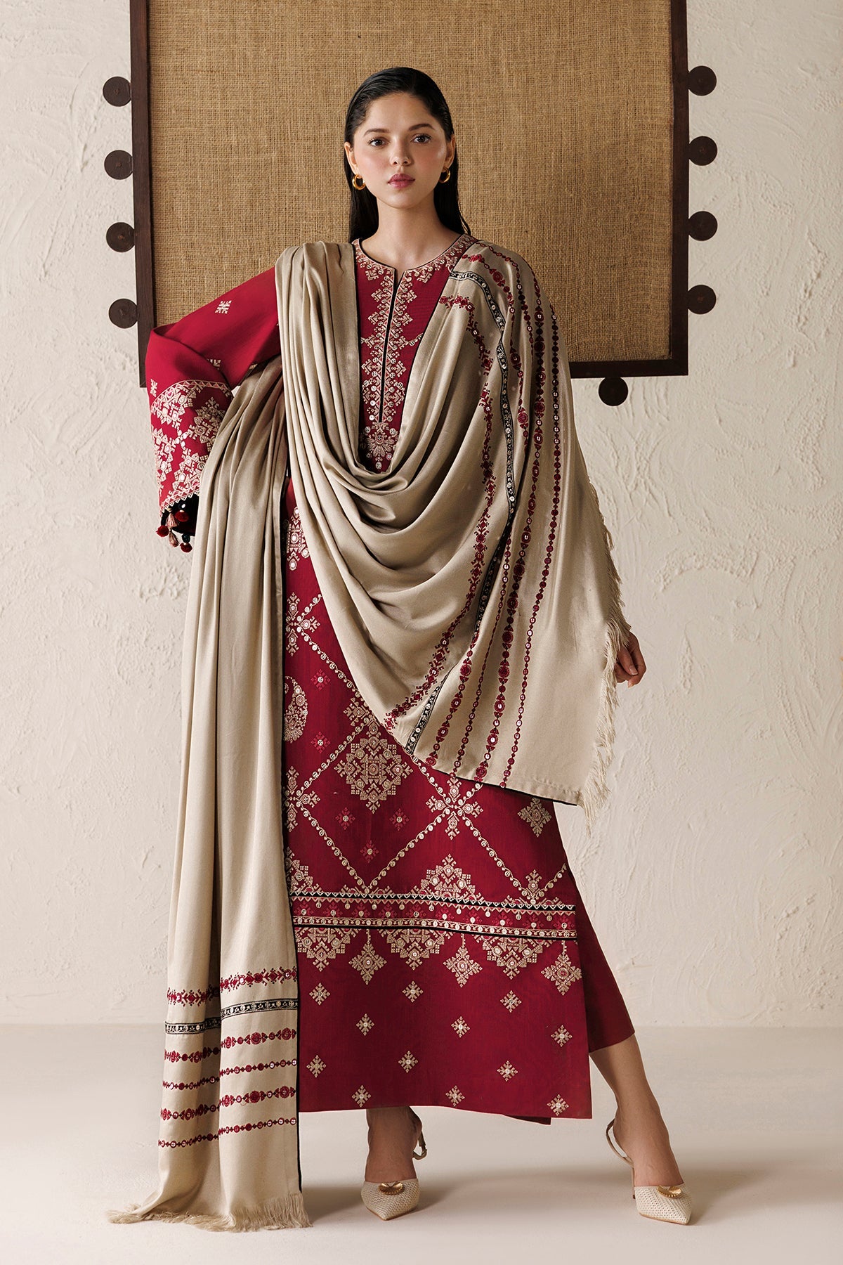 EMBROIDERED PREMIUM KHADDAR RTW-0284