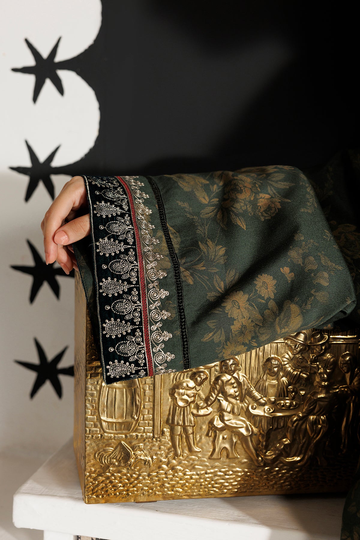 EMBROIDERED PREMIUM VISCOSE RTW-1337