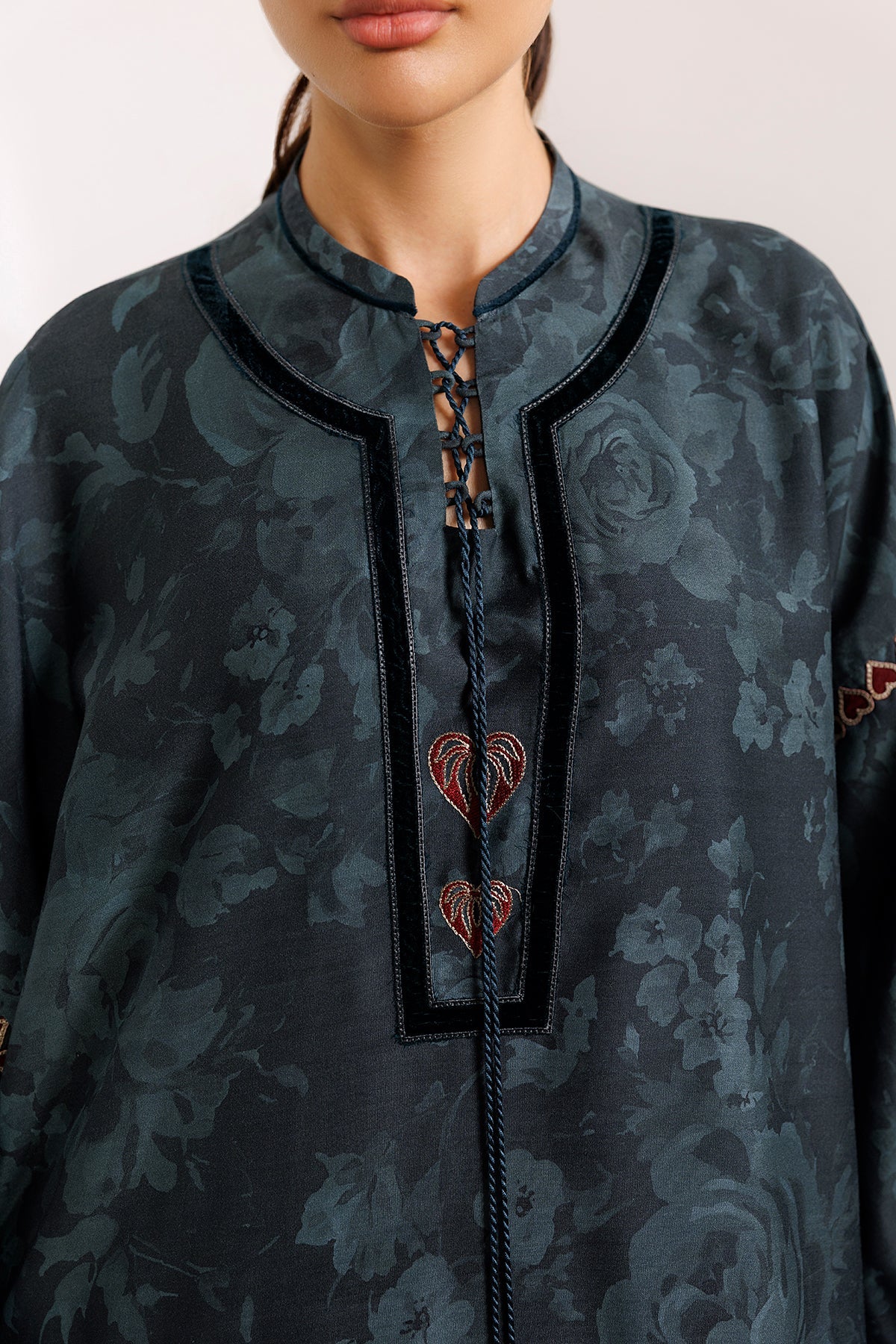 EMBROIDERED PREMIUM VISCOSE RTW-1336