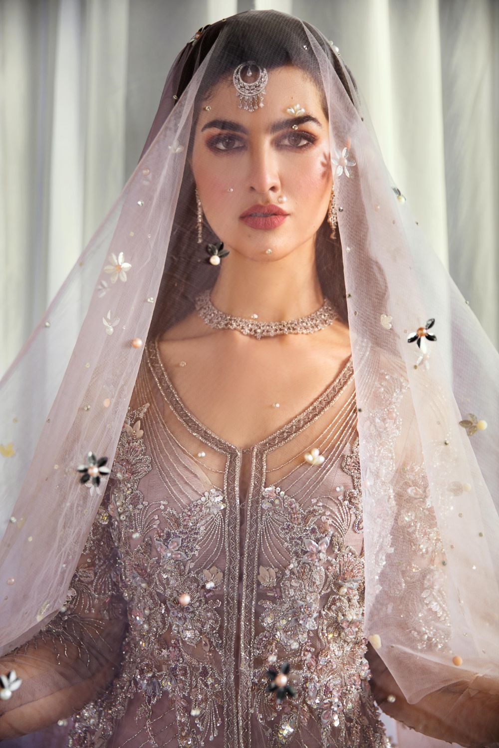 3 PIECE EMBROIDERED RAW SILK SUIT (LUXURY-PRET)