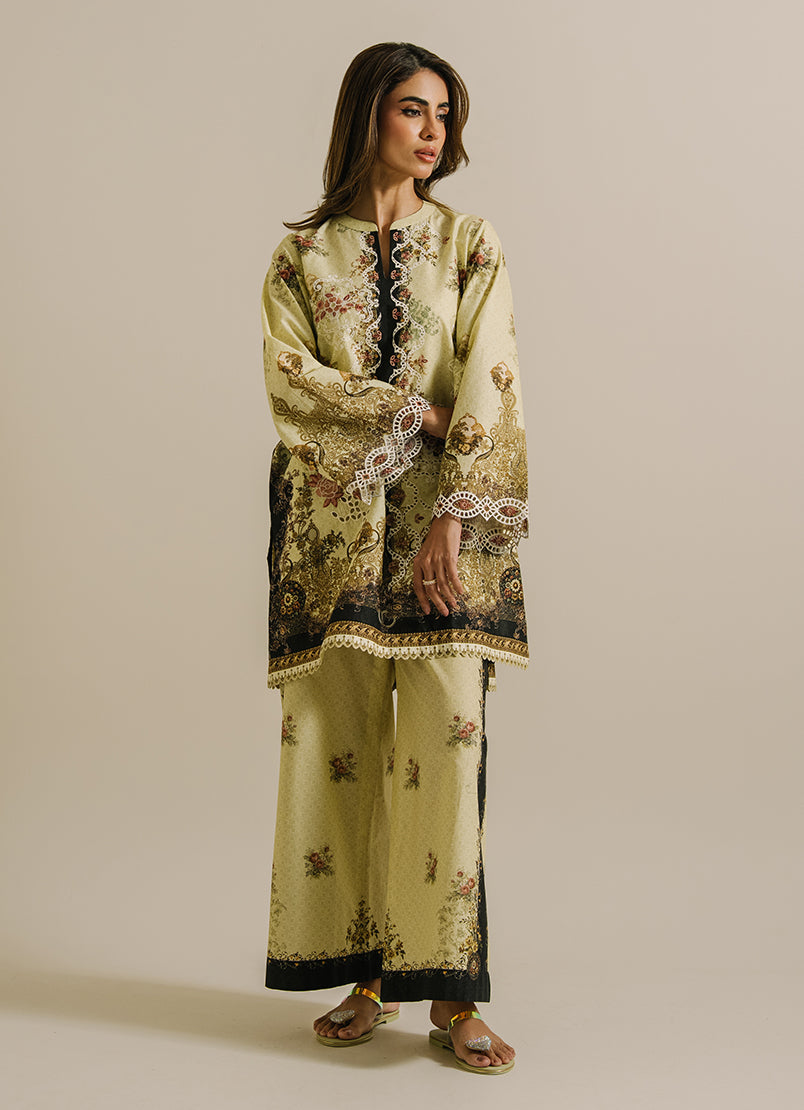 Printed Embroidered CO-ORD Set13618201104020