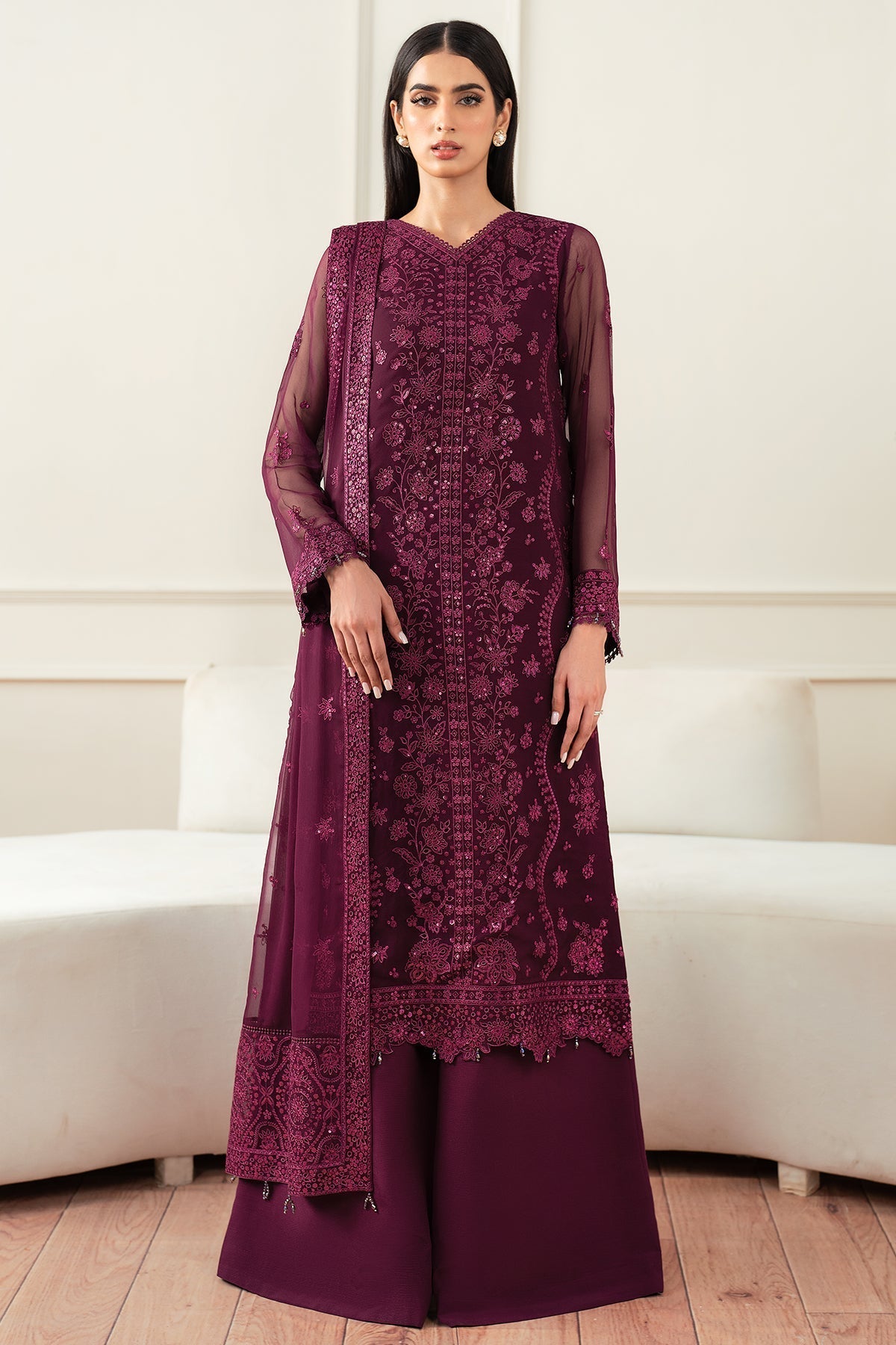 Farasha – Regal Violet Style