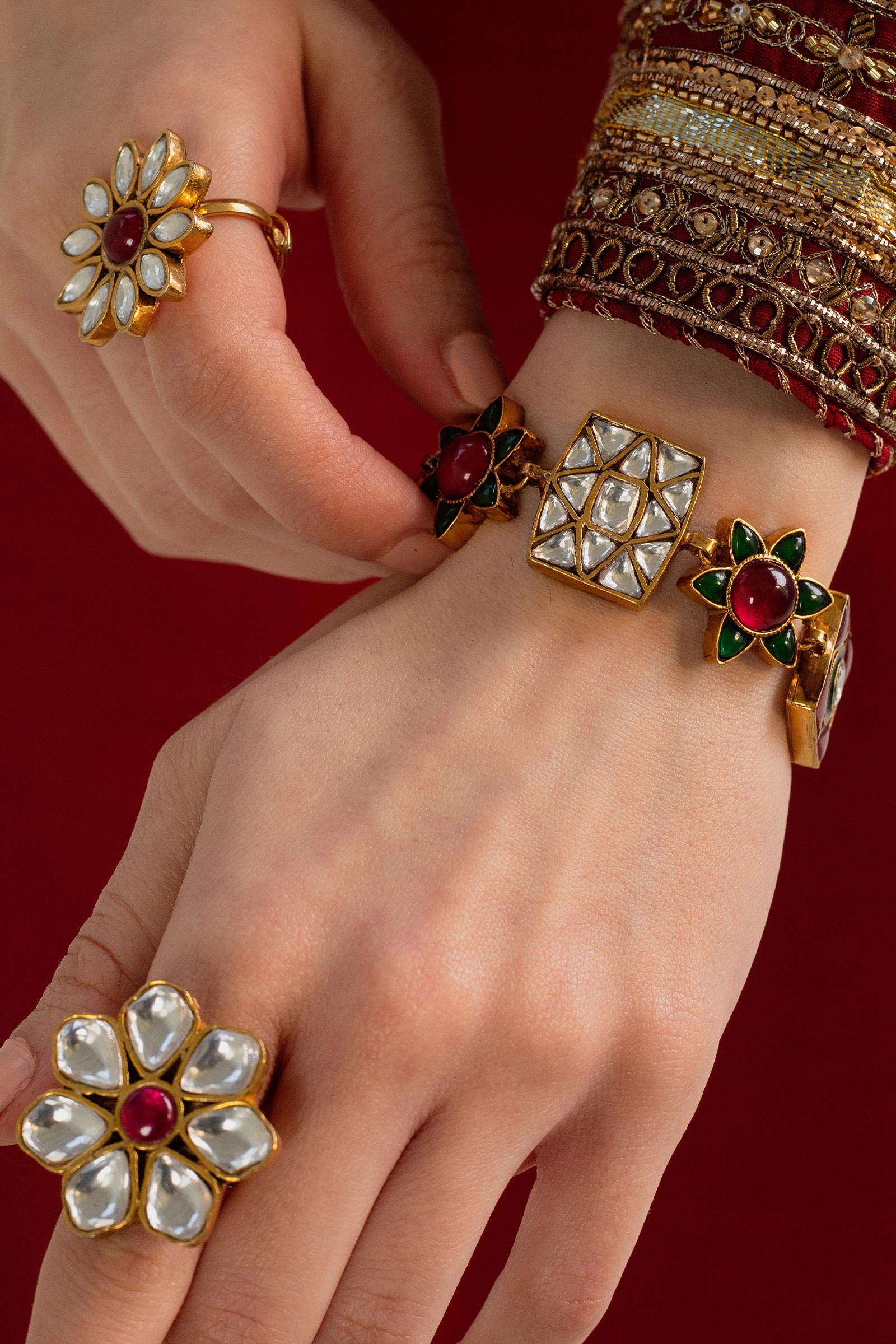 Kundan Ring