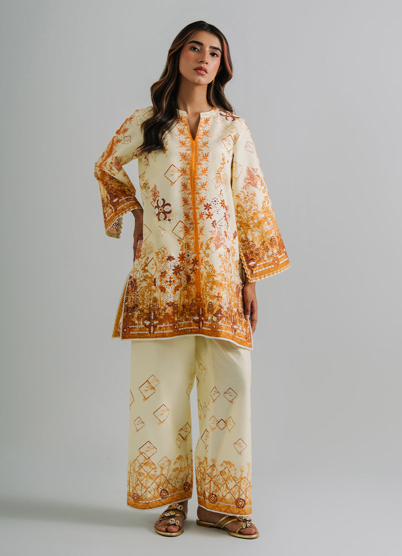 Printed Embroidered CO-ORD Set13515201502020