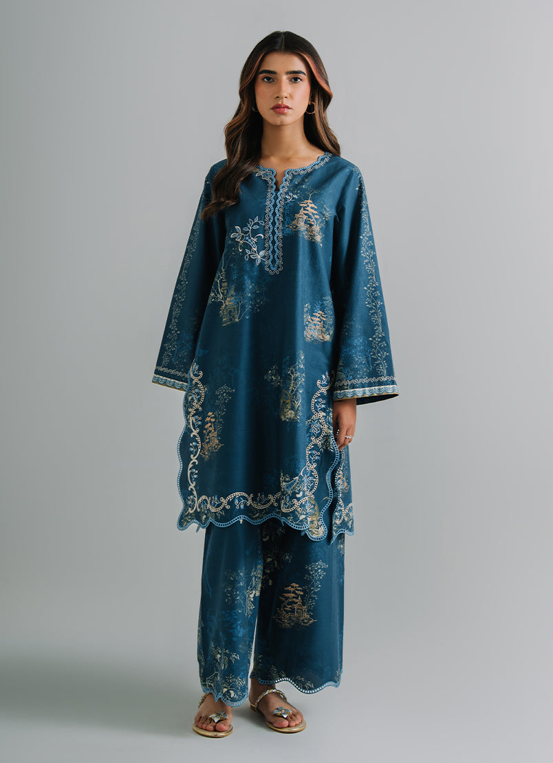 Printed Embroidered CO-ORD Set13498201301020