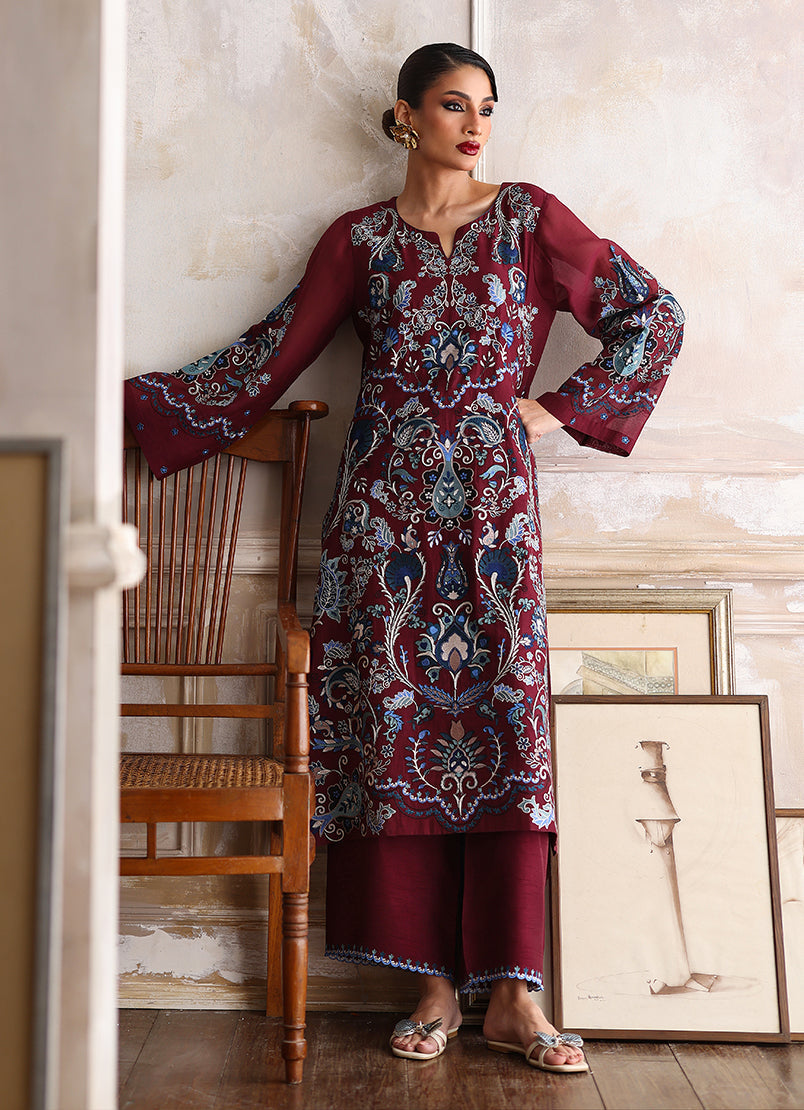 Embroidered CO-ORD Set14213501402030