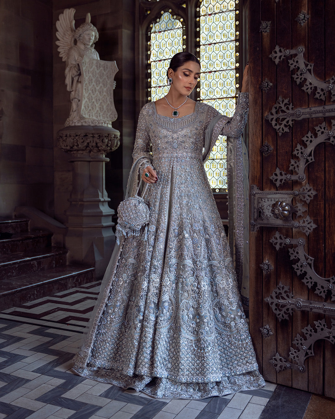 Faiza Saqlain – Ayana Style (Ice Blue)