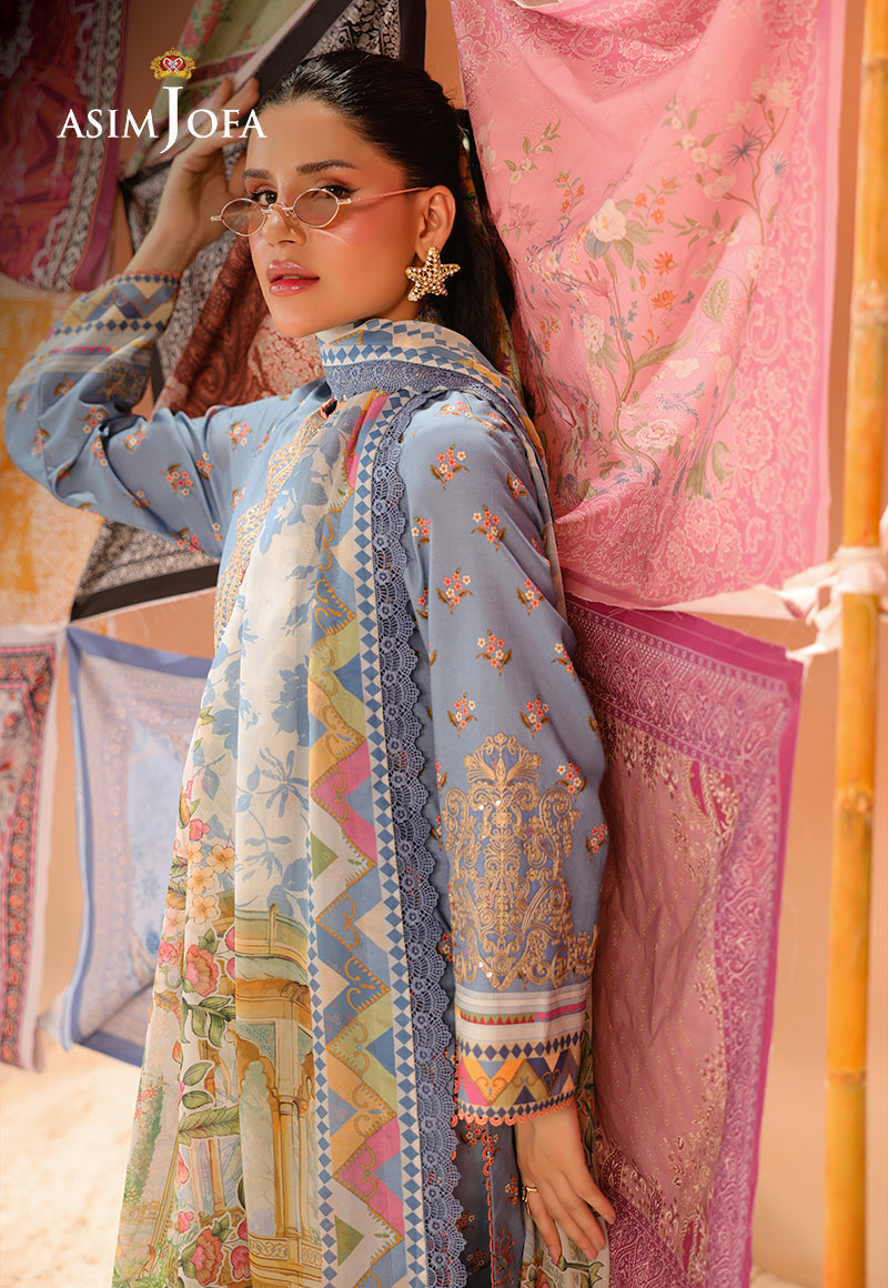 AJSO-478 Unstitched 1 Pc Dupatta