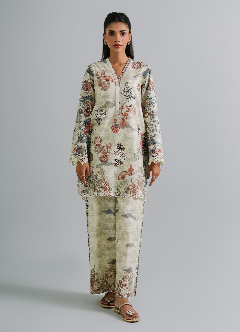 Printed Embroidered CO-ORD Set13452201355020