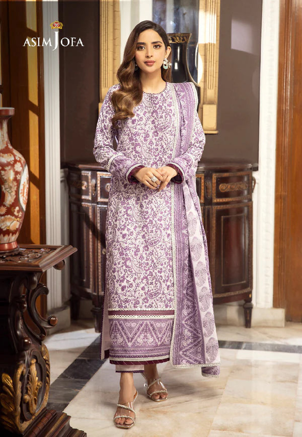Ajso-50 Unstitched Shirt 1 Pc Shirt
