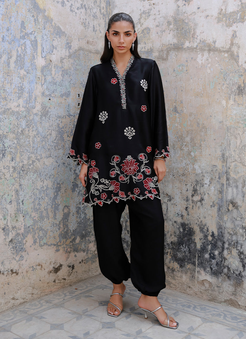 Embroidered CO-ORD Set - 17057501201040