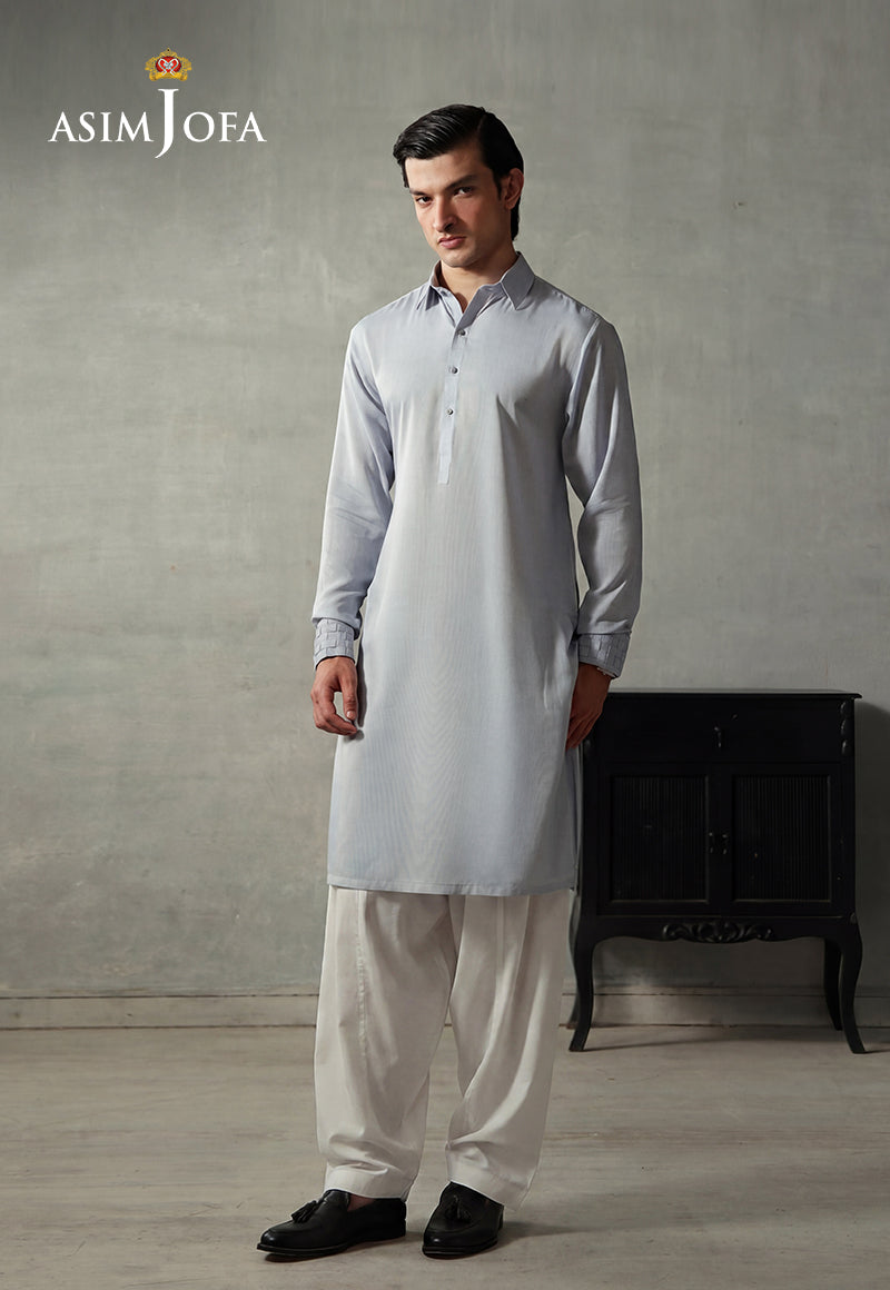 AJMRW-15 CHAMBREAY BLENDED STITCHED 2 PCS